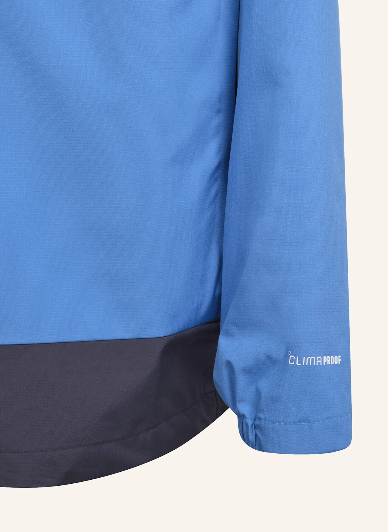 adidas TERREX TERREX KIDS XPLORIC 2.5 LAYER CLIMAPROOF ANORAK: BLAU