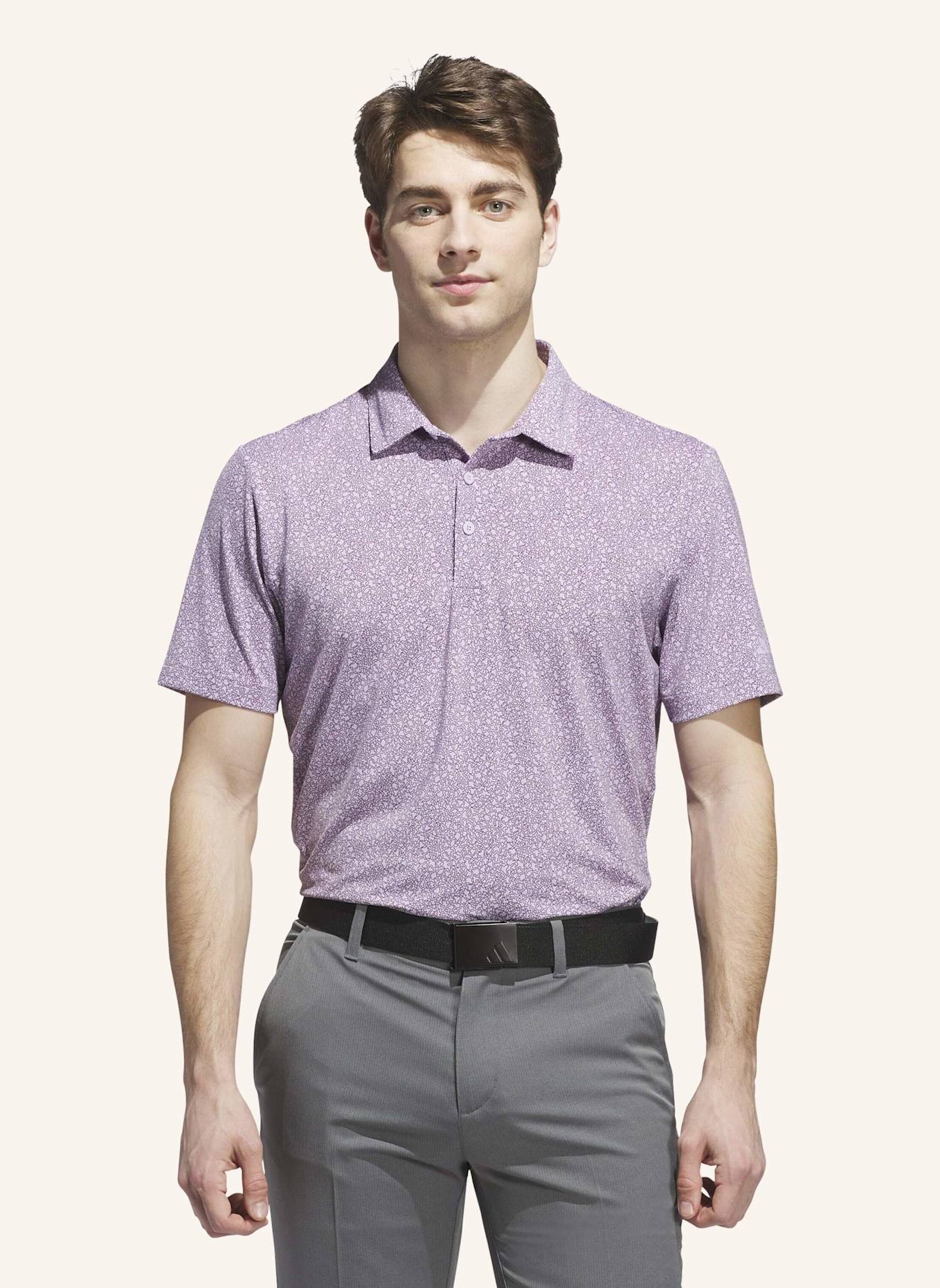 adidas ULTIMATE365 MINI BUNKER POLOSHIRT: HELLLILA