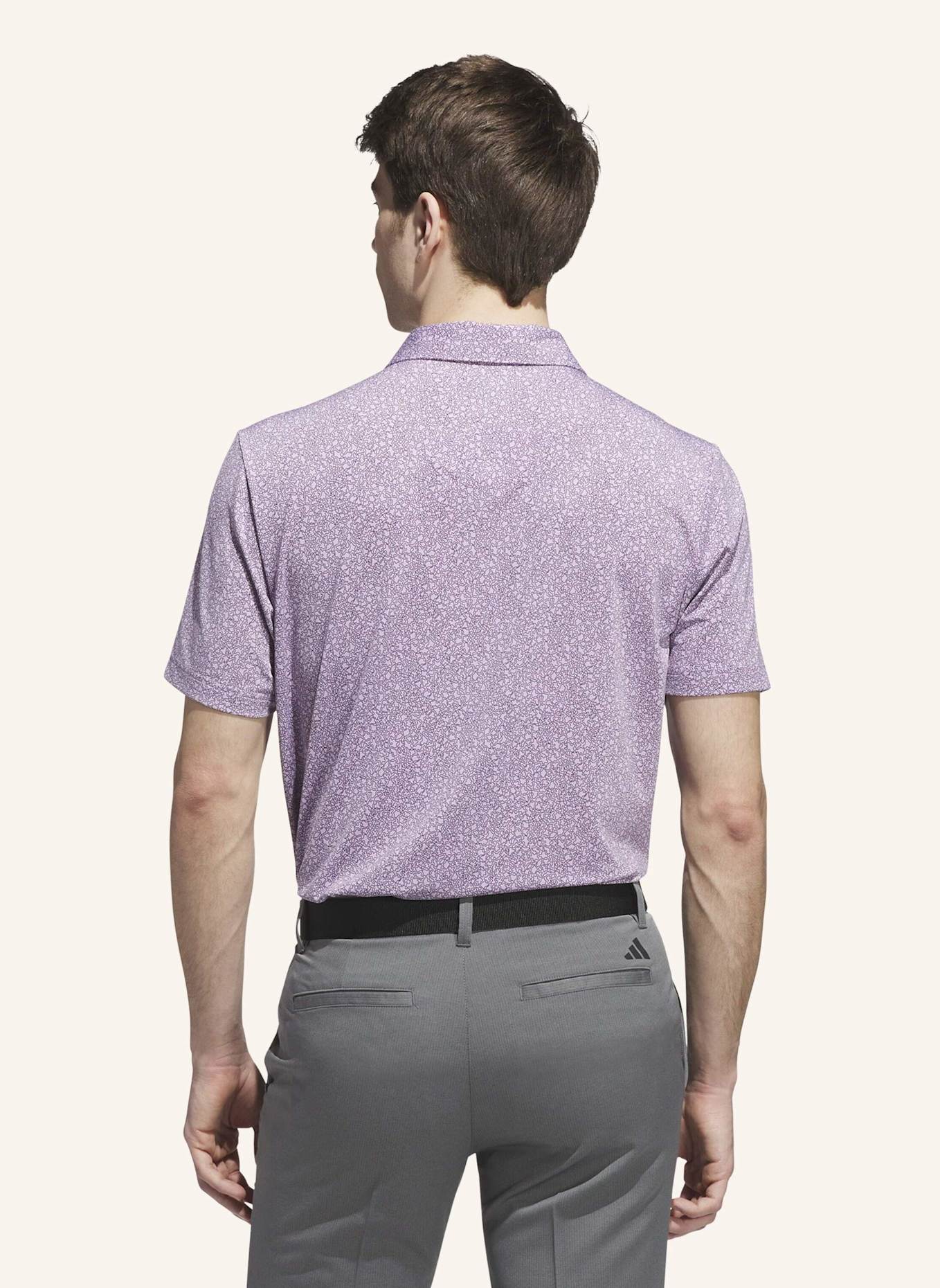 adidas ULTIMATE365 MINI BUNKER POLOSHIRT: HELLLILA