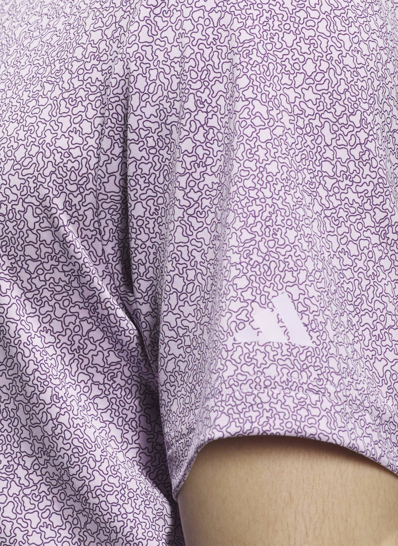 adidas ULTIMATE365 MINI BUNKER POLOSHIRT: HELLLILA