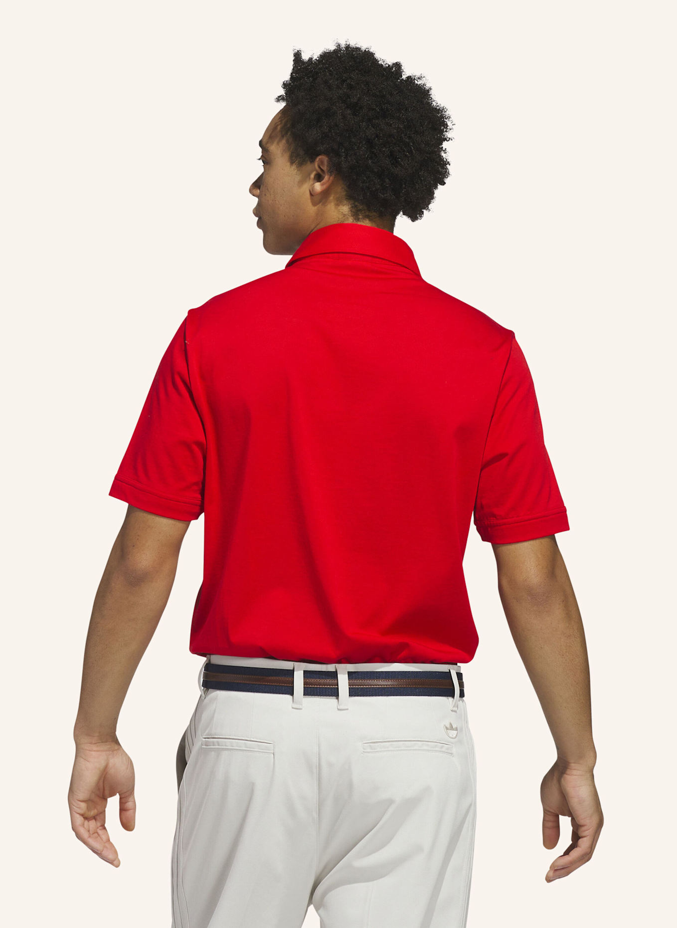 adidas ORIGINALS ARCHIVE POCKET POLOSHIRT: ROT