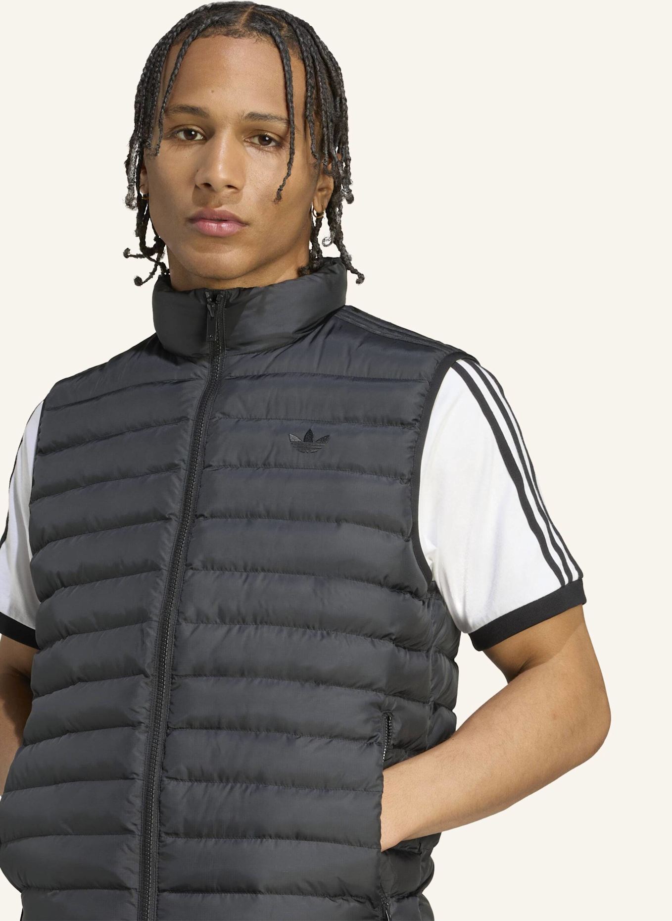 adidas Originals PADDED WESTE: SCHWARZ