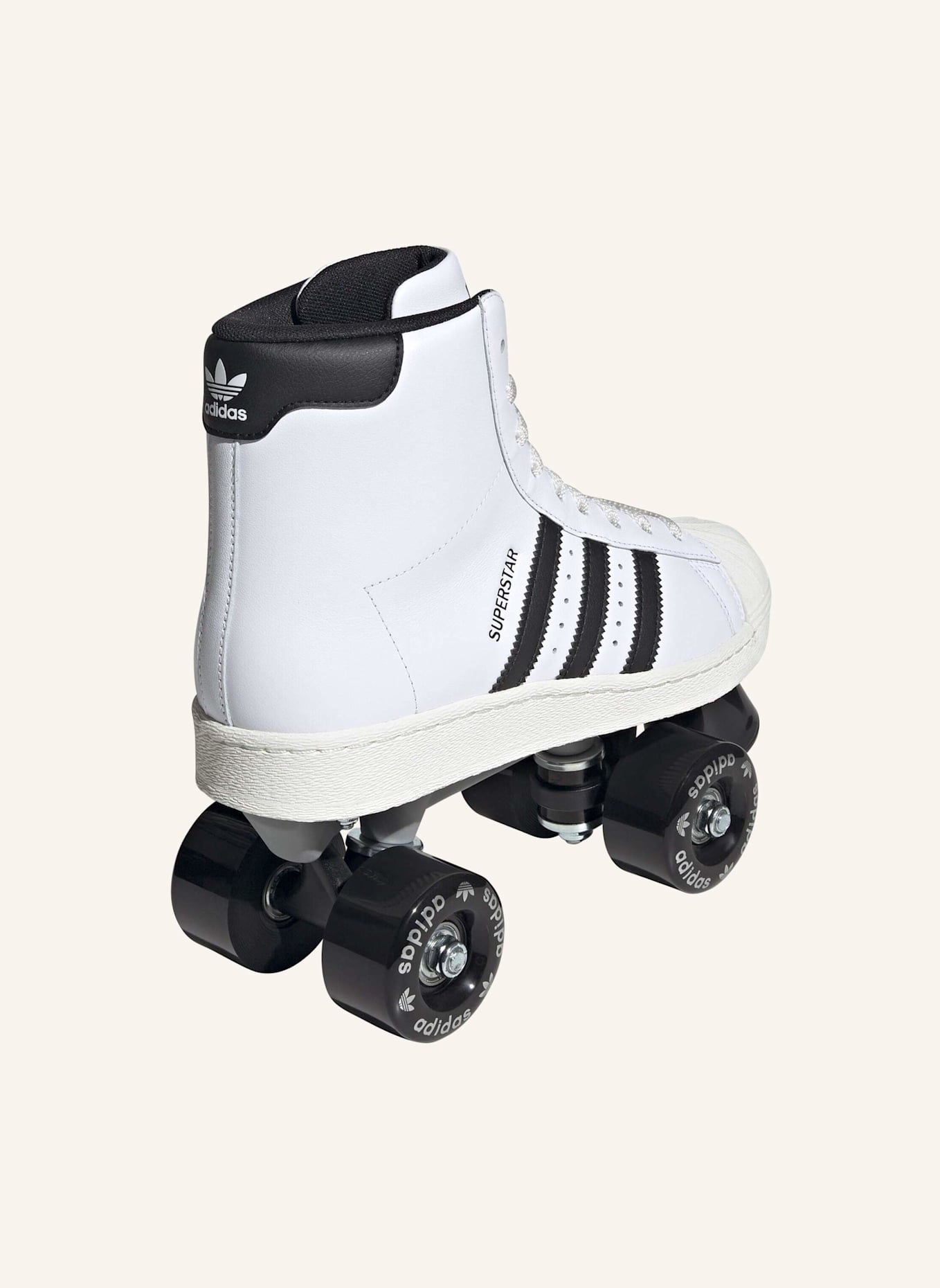 adidas Originals ADIDAS SUPERSTAR 82 ROLLSCHUH: WEISS