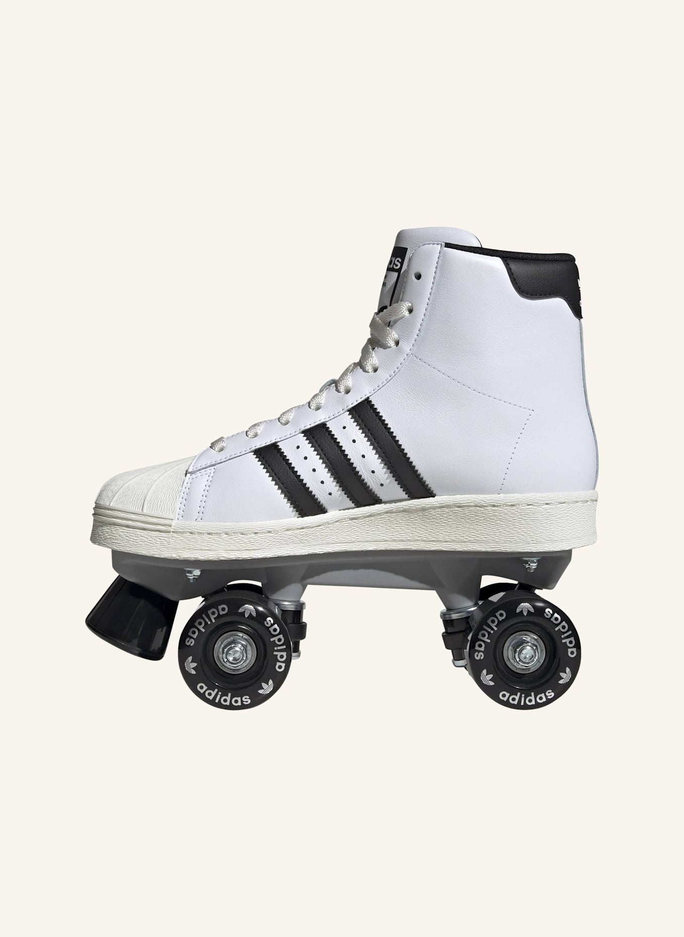 adidas Originals ADIDAS SUPERSTAR 82 ROLLSCHUH: WEISS
