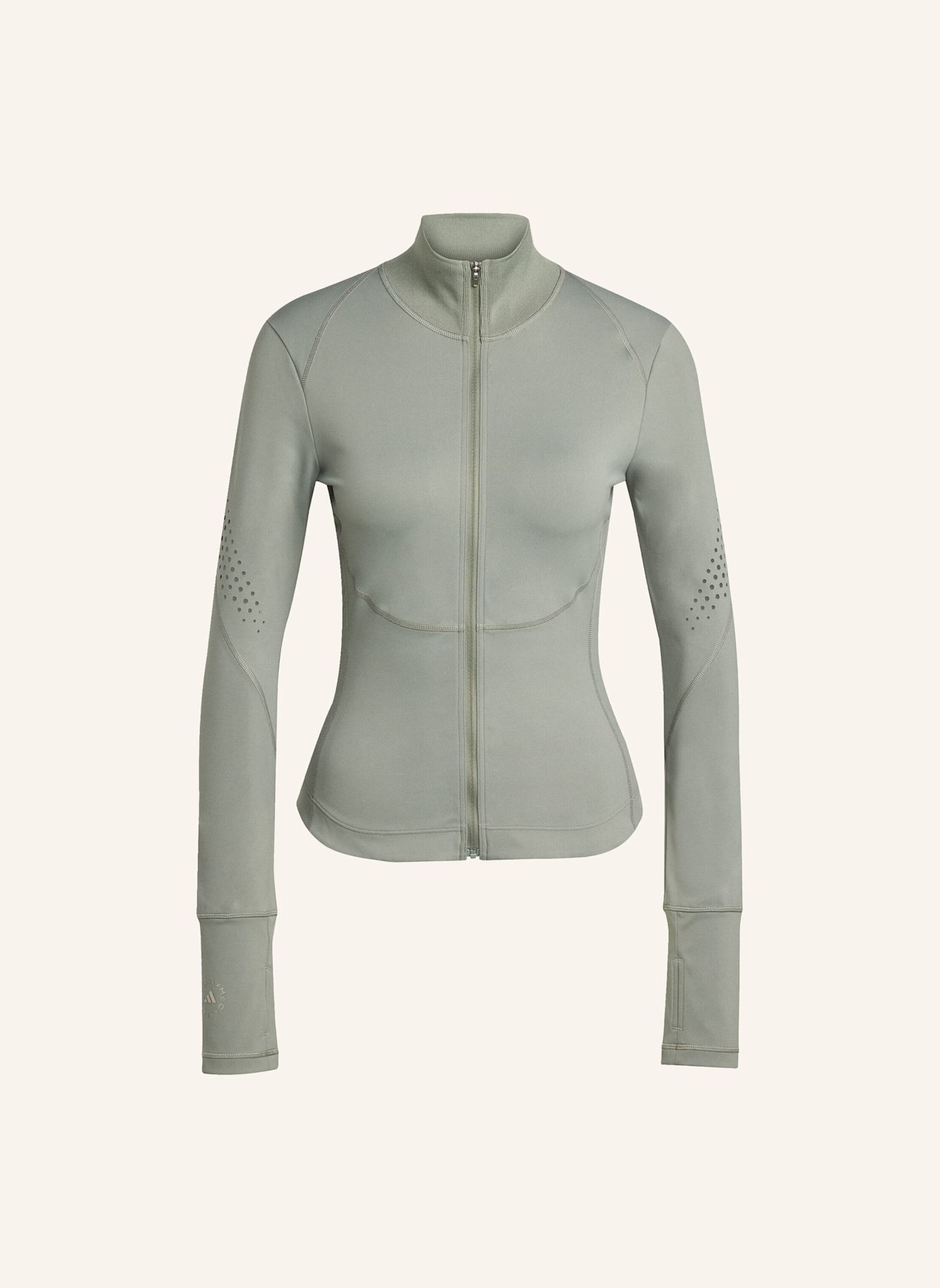 adidas by Stella McCartney Trainingsjacke ADIDAS BY STELLA MCCARTNEY: GRÜN
