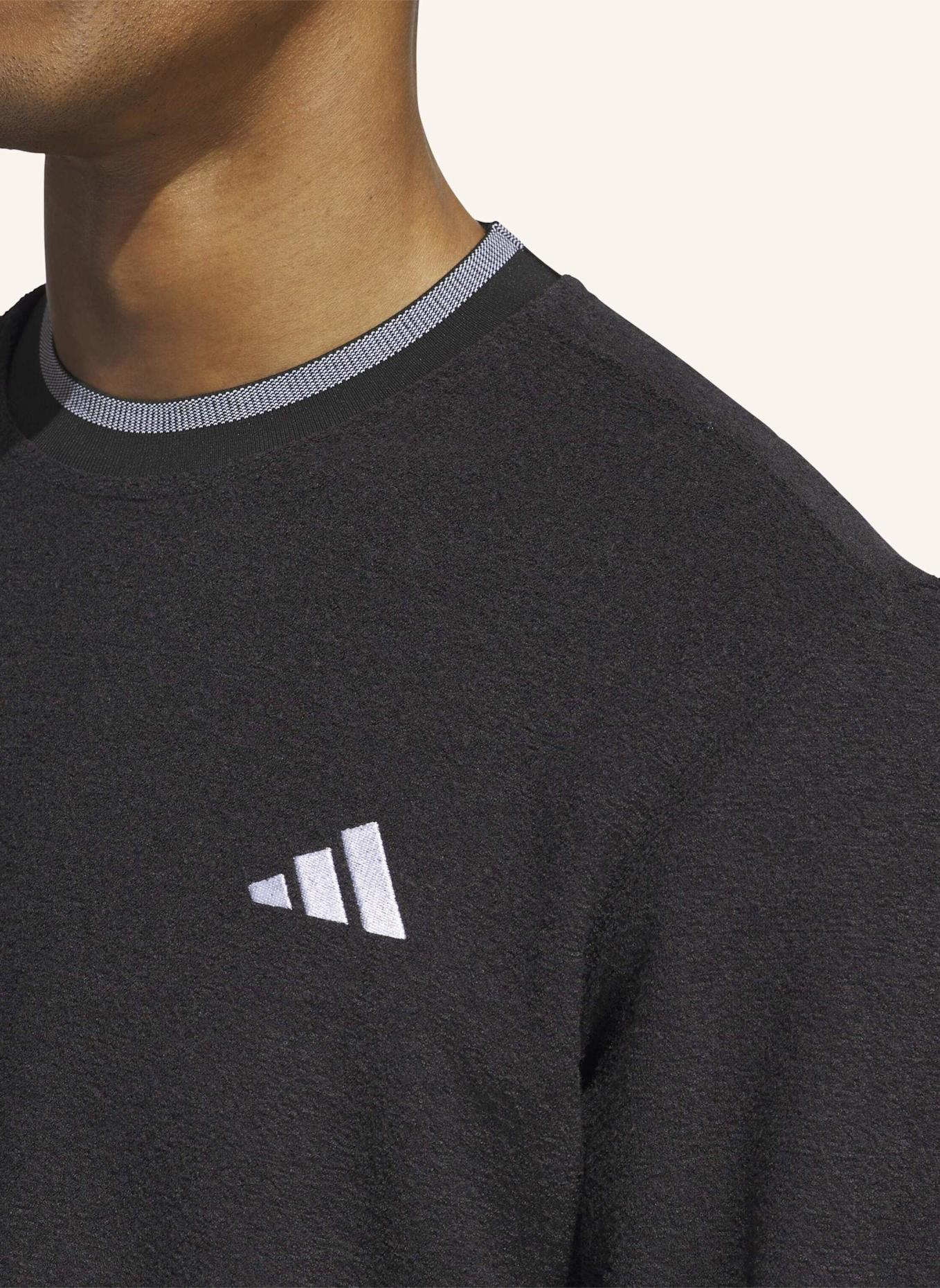 adidas ULTIMATE365 TOUR SWEATSHIRT MIT RUNDHALSAUSSCHNITT: SCHWARZ