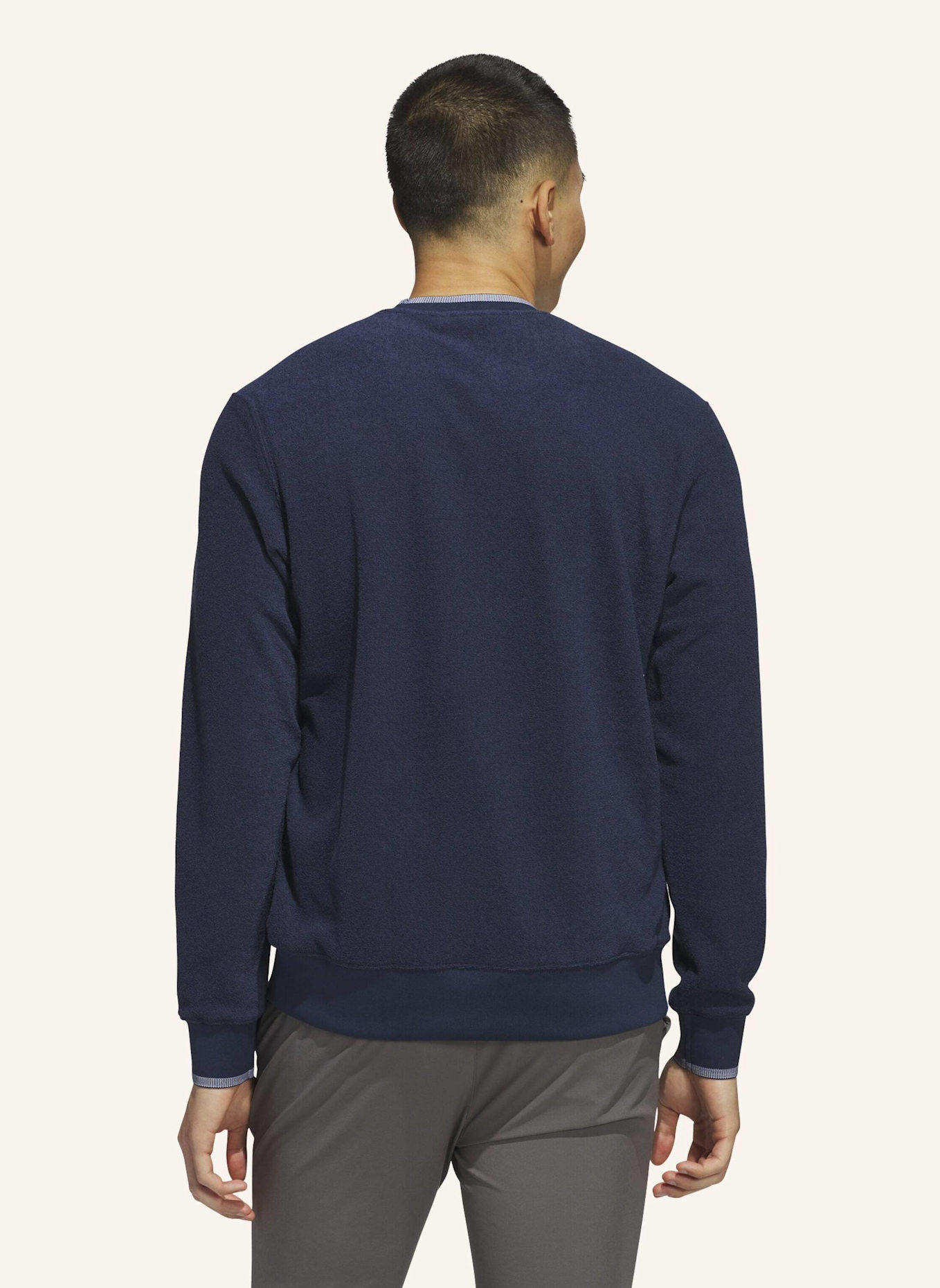 adidas ULTIMATE365 TOUR SWEATSHIRT MIT RUNDHALSAUSSCHNITT: BLAU