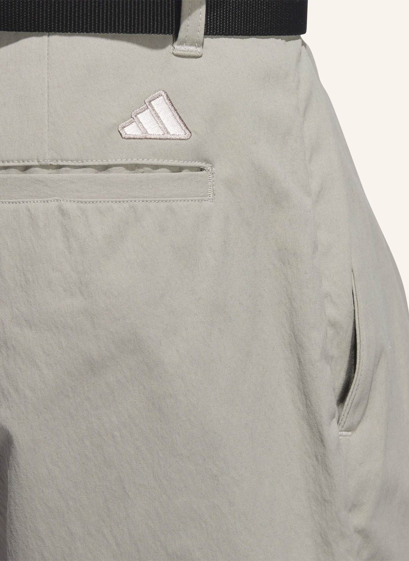 adidas GO-TO PLEATED 7-INCH SHORTS: BEIGE