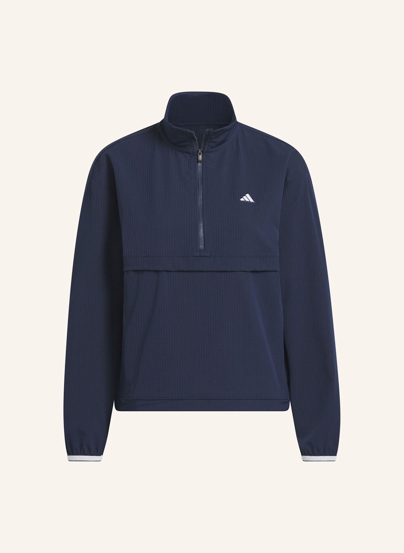 adidas GO-TO QUARTER-ZIP JACKE: BLAU
