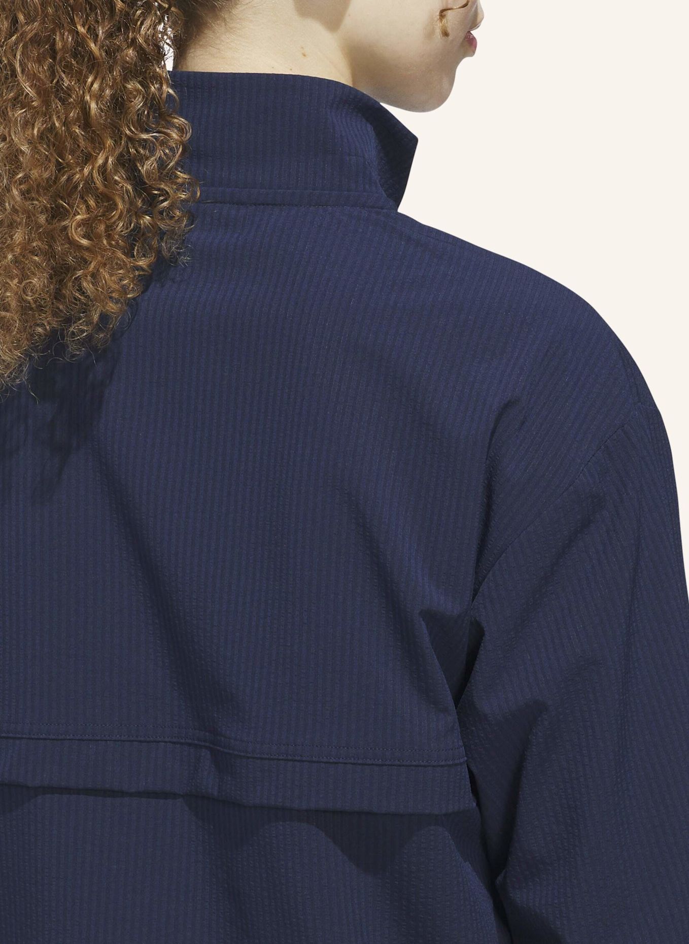 adidas GO-TO QUARTER-ZIP JACKE: BLAU