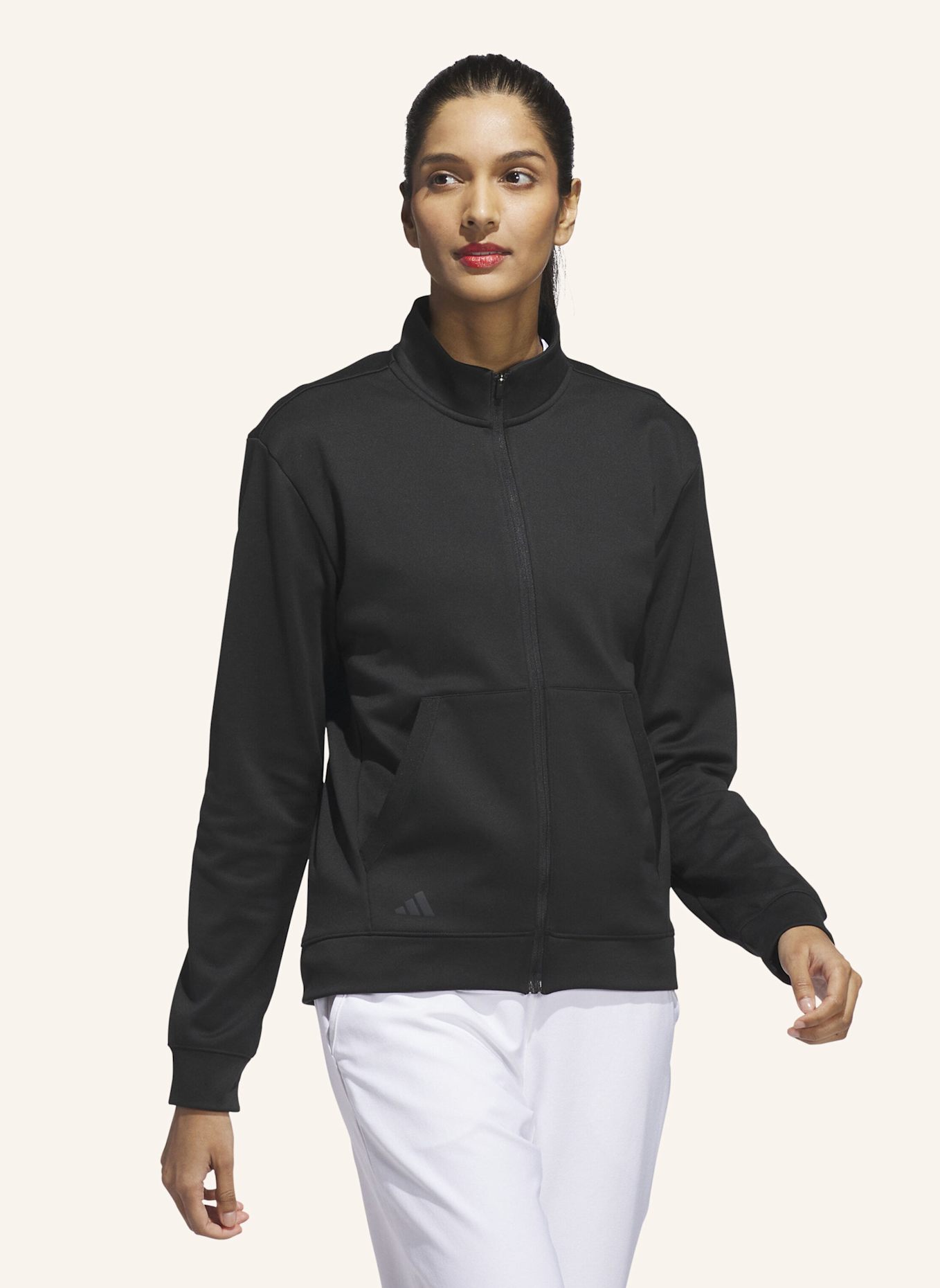 adidas ULTIMATE365 COLD.RDY JACKE MIT DURCHGEHENDEM REISSVERSCHLUSS: SCHWARZ