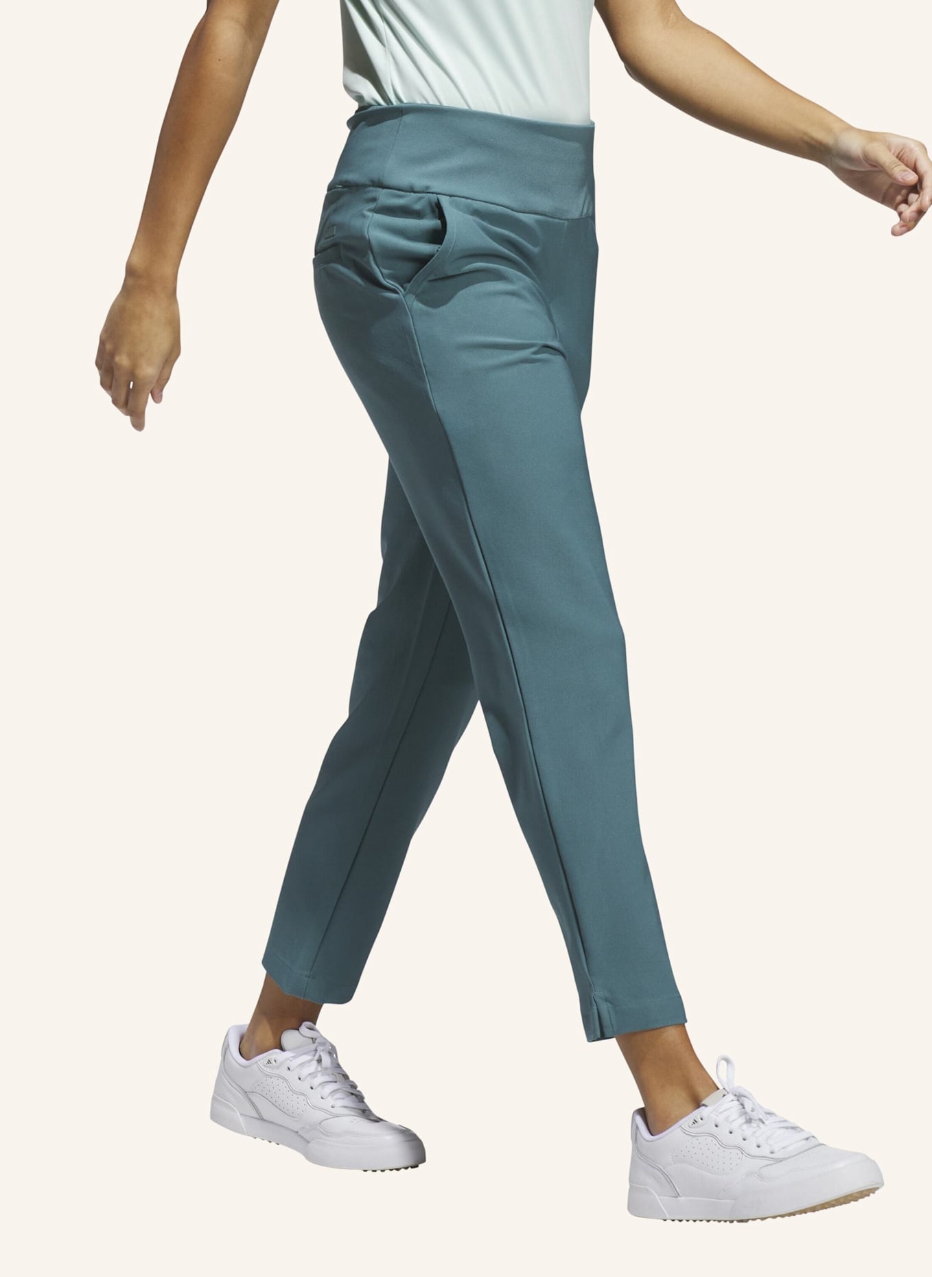 adidas ULTIMATE365 SOLID ANKLE HOSE: TÜRKIS