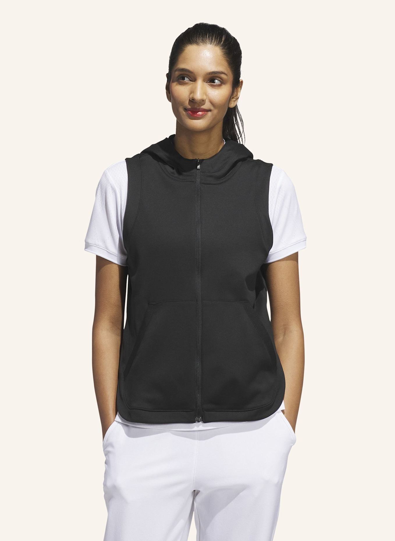 adidas ULTIMATE365 COLD.RDY FULL-ZIP WESTE: SCHWARZ