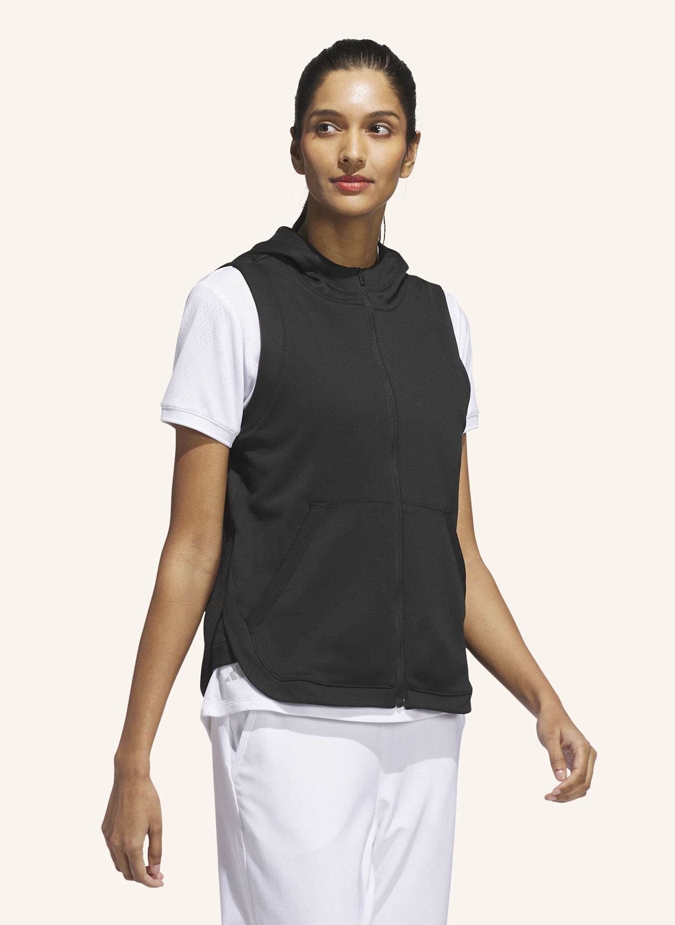 adidas ULTIMATE365 COLD.RDY FULL-ZIP WESTE: SCHWARZ