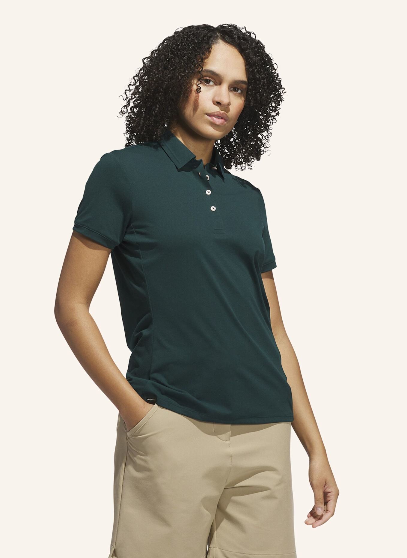 adidas ULTIMATE365 TOUR TWISTKNIT POLOSHIRT: GRÜN