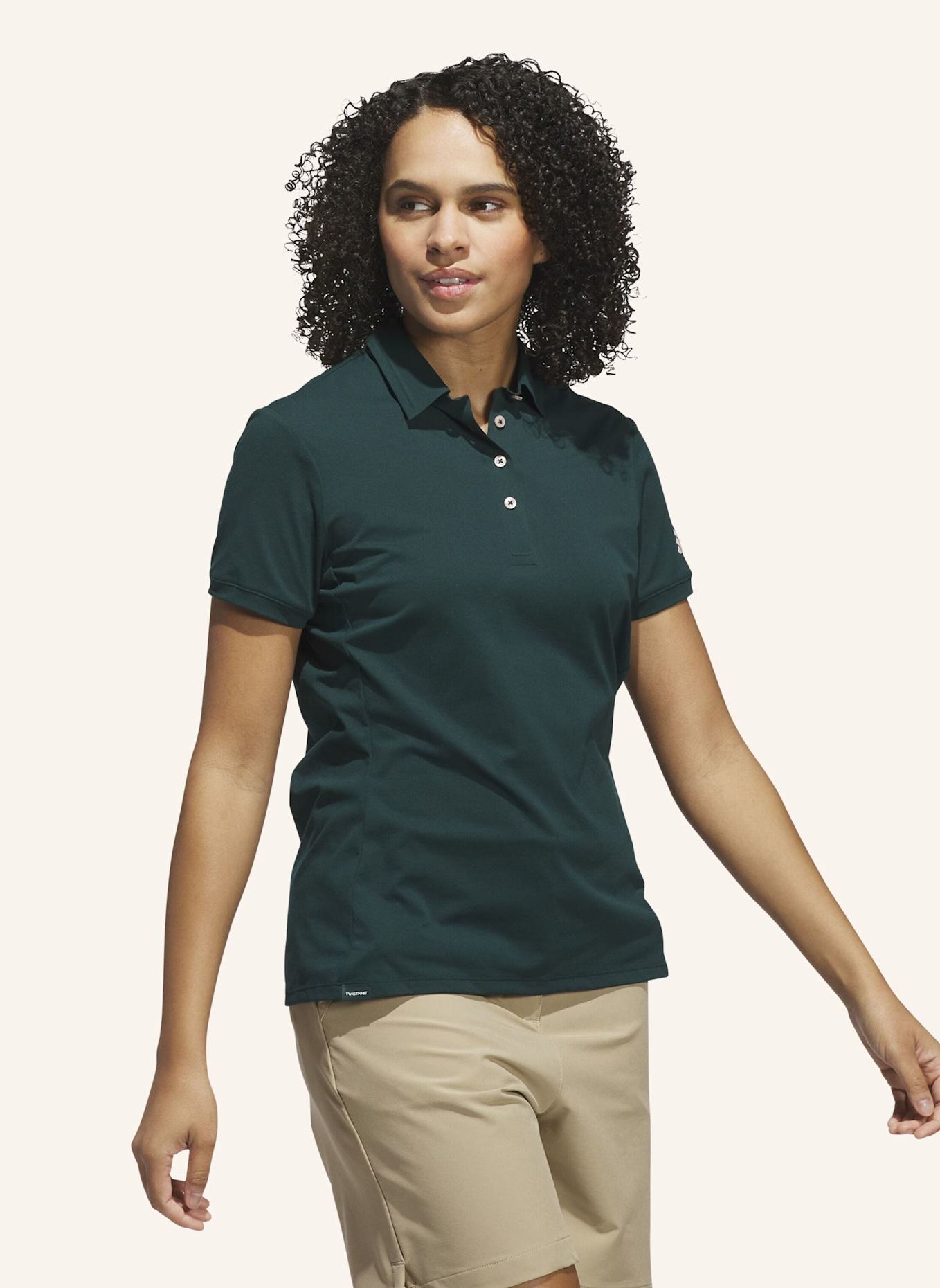 adidas ULTIMATE365 TOUR TWISTKNIT POLOSHIRT: GRÜN