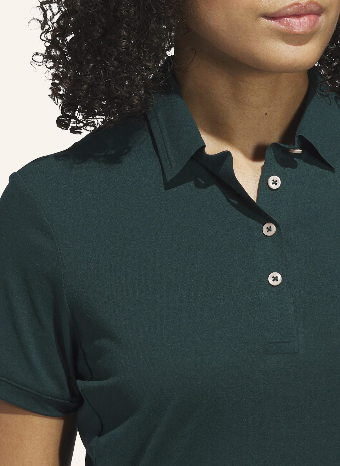 adidas ULTIMATE365 TOUR TWISTKNIT POLOSHIRT: GRÜN