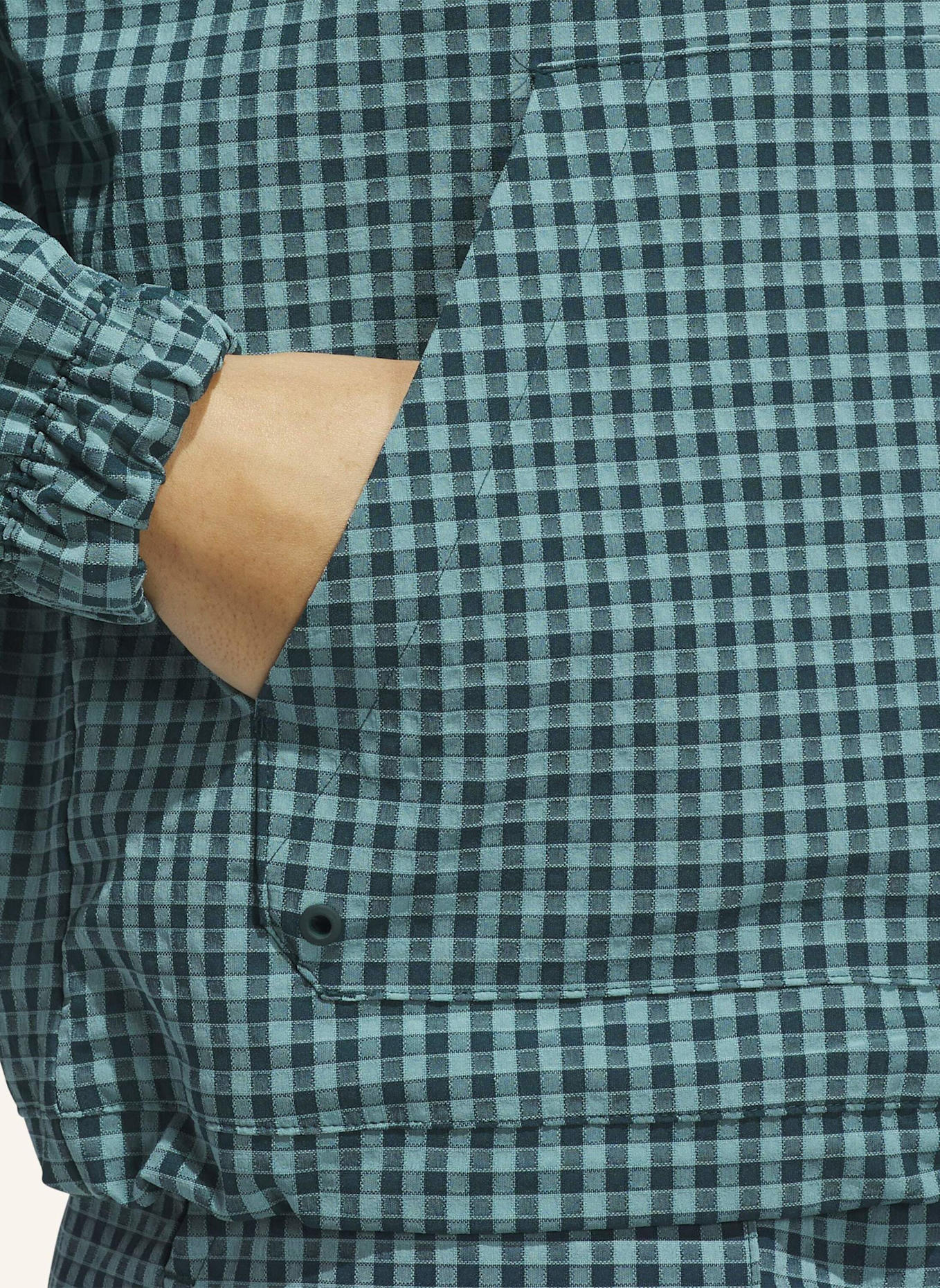 adidas ULTIMATE365 GINGHAM JACKE: GRÜN