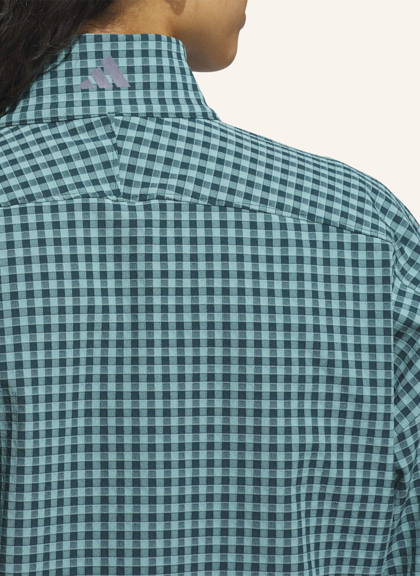 adidas ULTIMATE365 GINGHAM JACKE: GRÜN