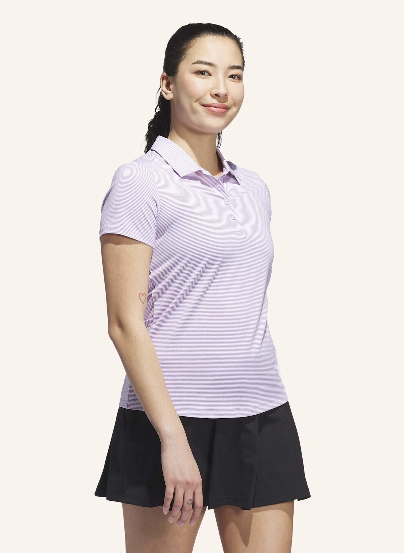adidas DAMEN OTTOMAN KURZÄRMELIGES POLOSHIRT: HELLLILA