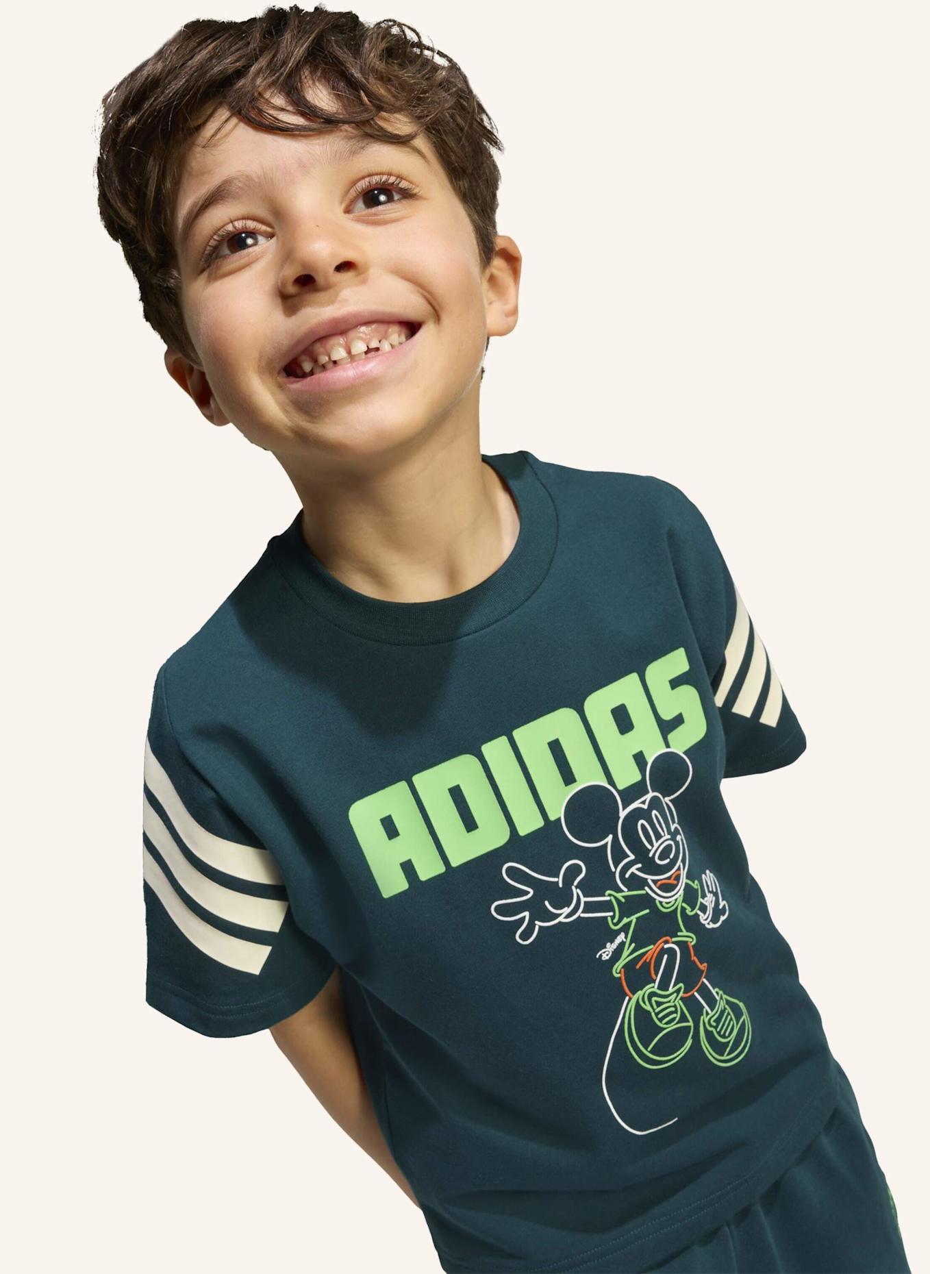 adidas DISNEY MICKY MAUS T-SHIRT-SET KINDER: GRÜN/ WEISS/ NEONGRÜN