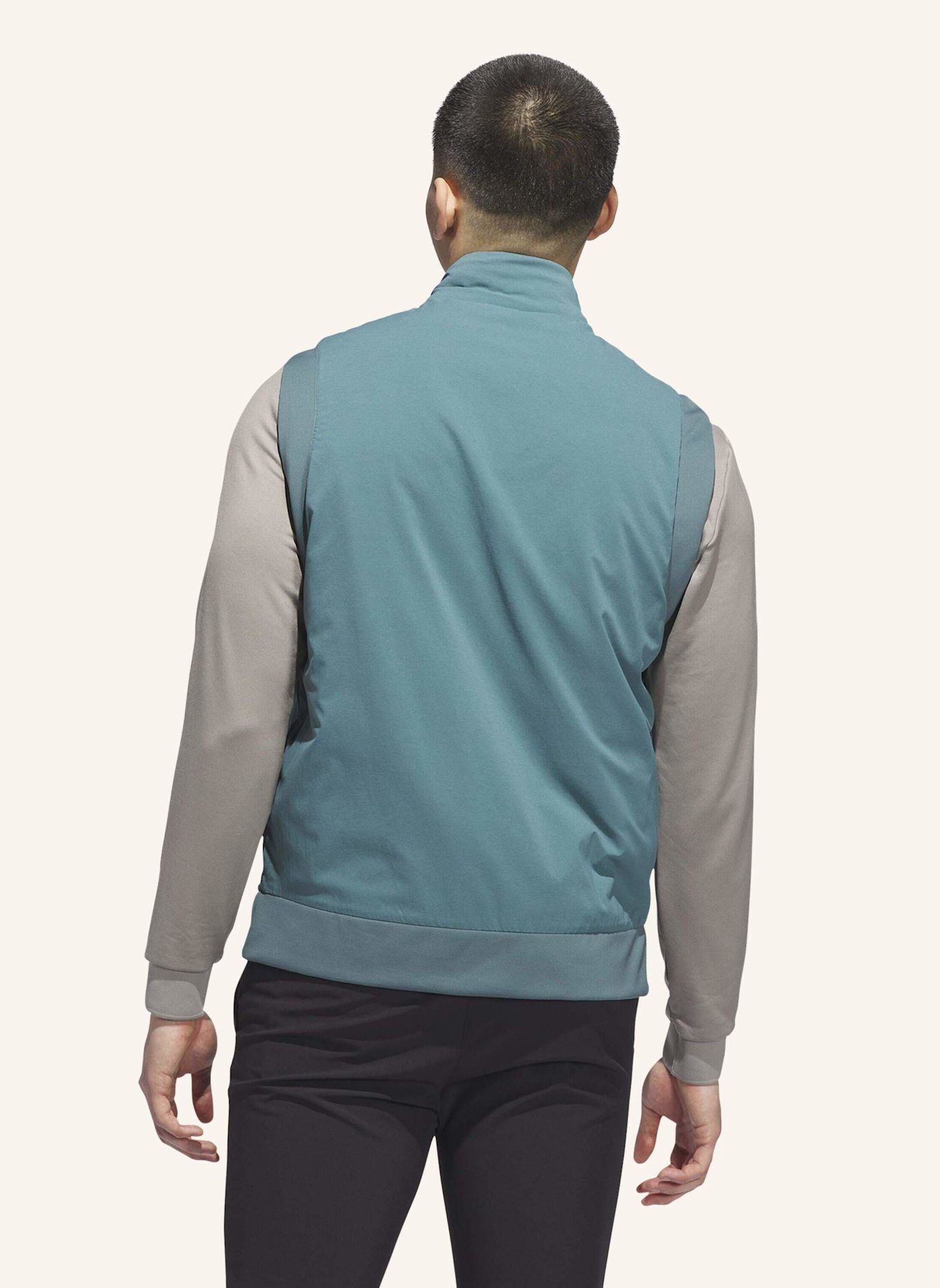 adidas ULTIMATE365 TOUR FROSTGUARD FULL-ZIP WESTE: TÜRKIS