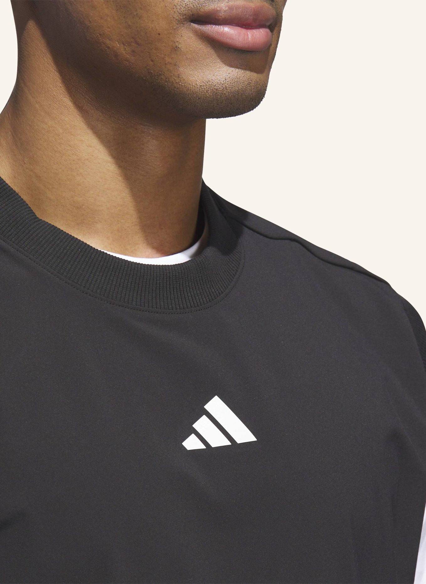 adidas BEYOND TWISTWEAVE LOOSE WESTE: SCHWARZ