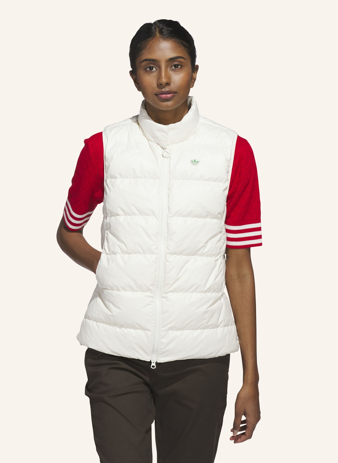 adidas ORIGINALS DAUNENWESTE: WEISS