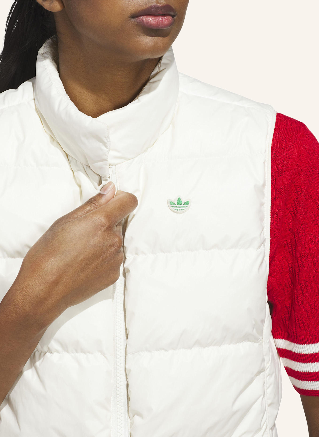 adidas ORIGINALS DAUNENWESTE: WEISS