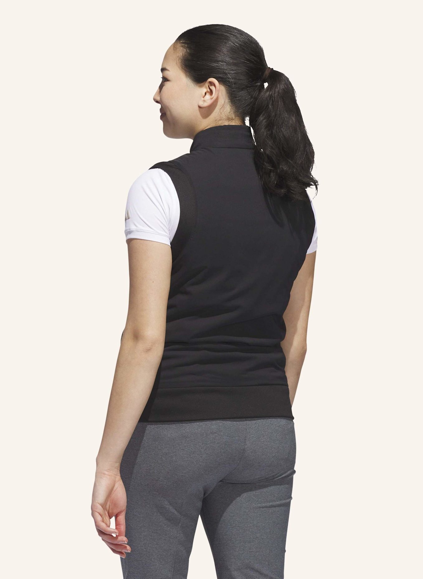 adidas ULTIMATE365 TOUR FROSTGUARD FULL-ZIP WESTE: SCHWARZ