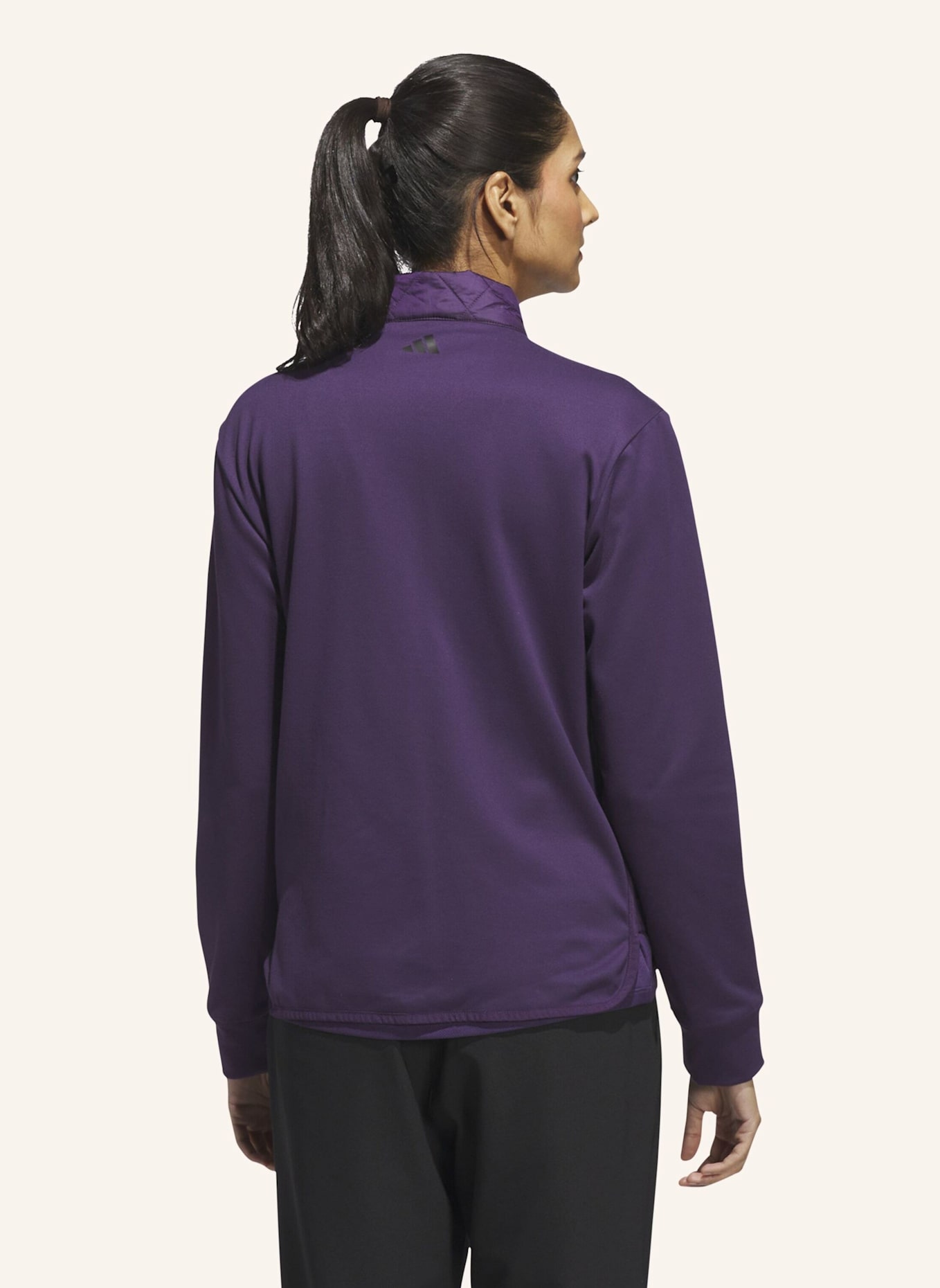 adidas ULTIMATE365 QUILTED FULL-ZIP JACKE: LILA