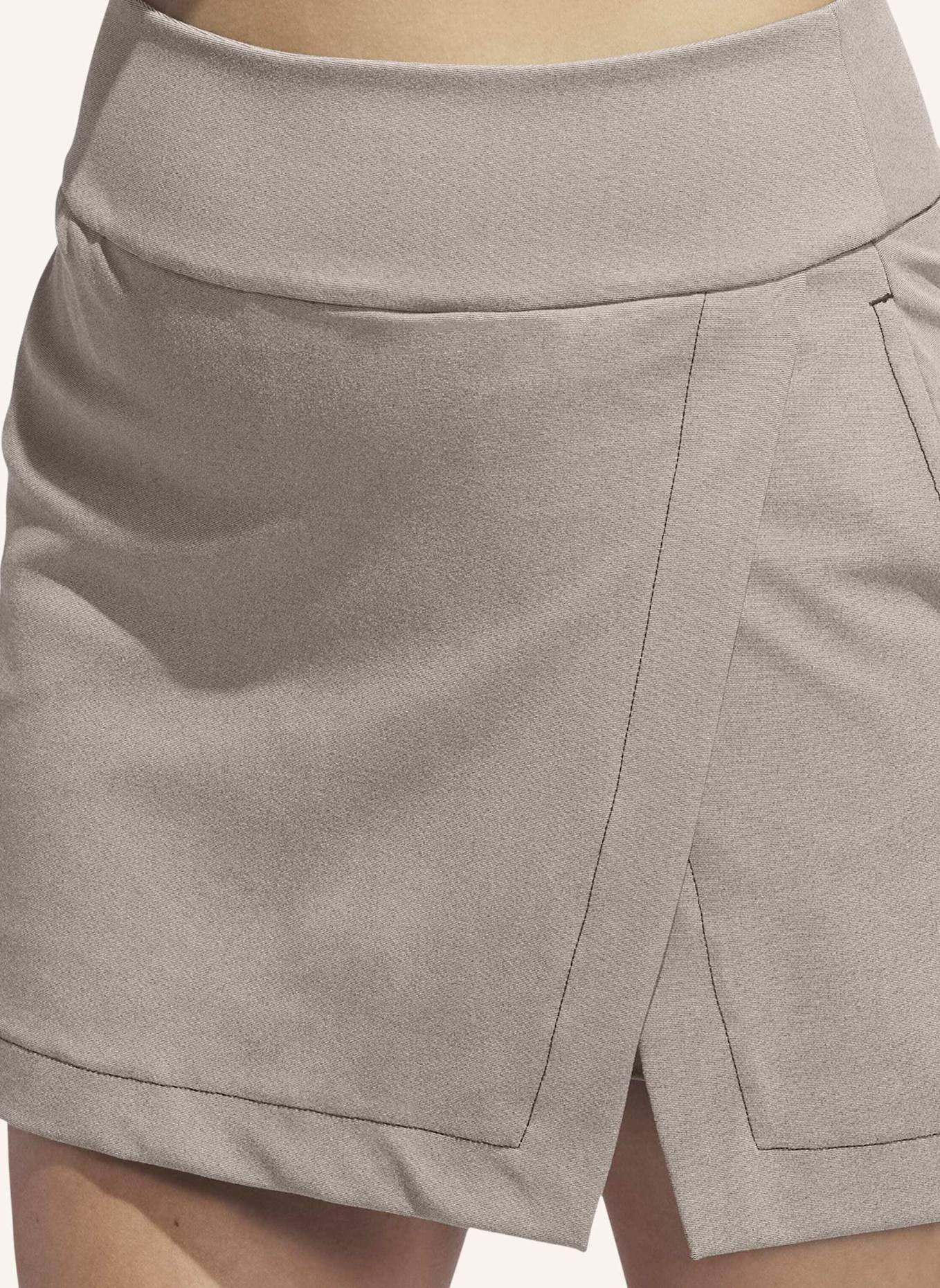 adidas ULTIMATE365 FAUX WRAP SKORT: WEISS