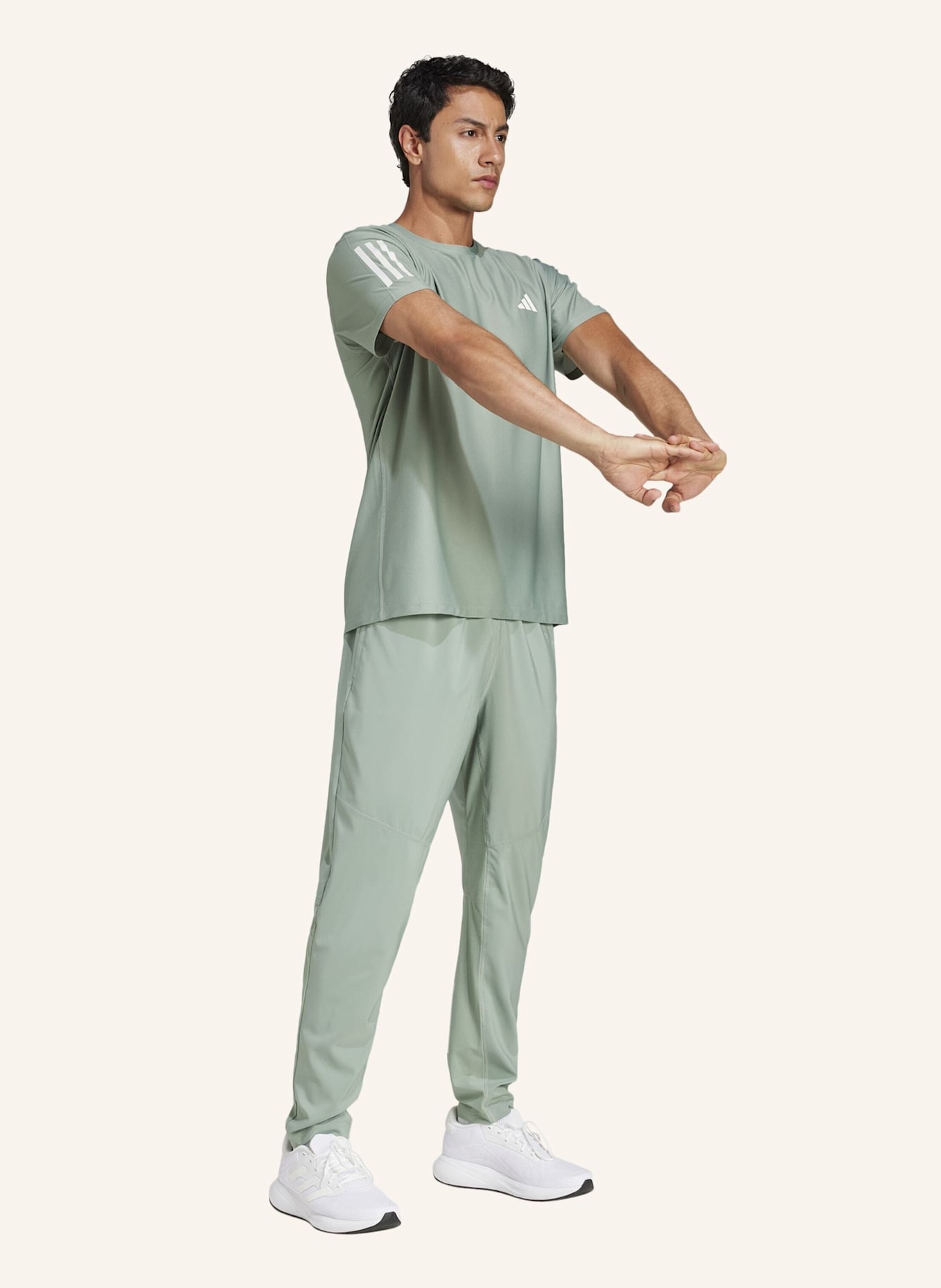 adidas Laufhose OWN THE RUN: GRÜN