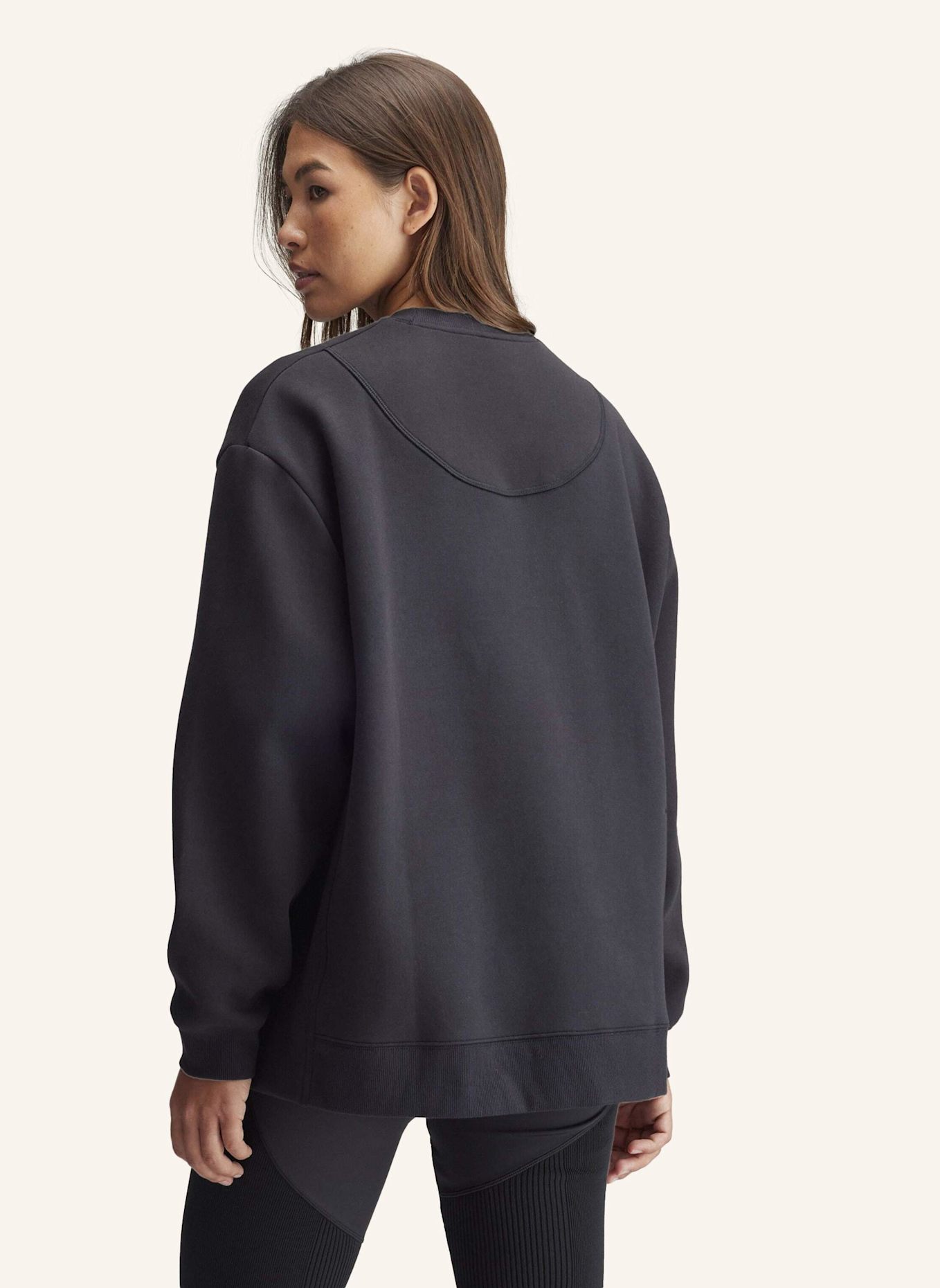 adidas by Stella McCartney ADIDAS BY STELLA MCCARTNEY LOOSE SWEATSHIRT: SCHWARZ