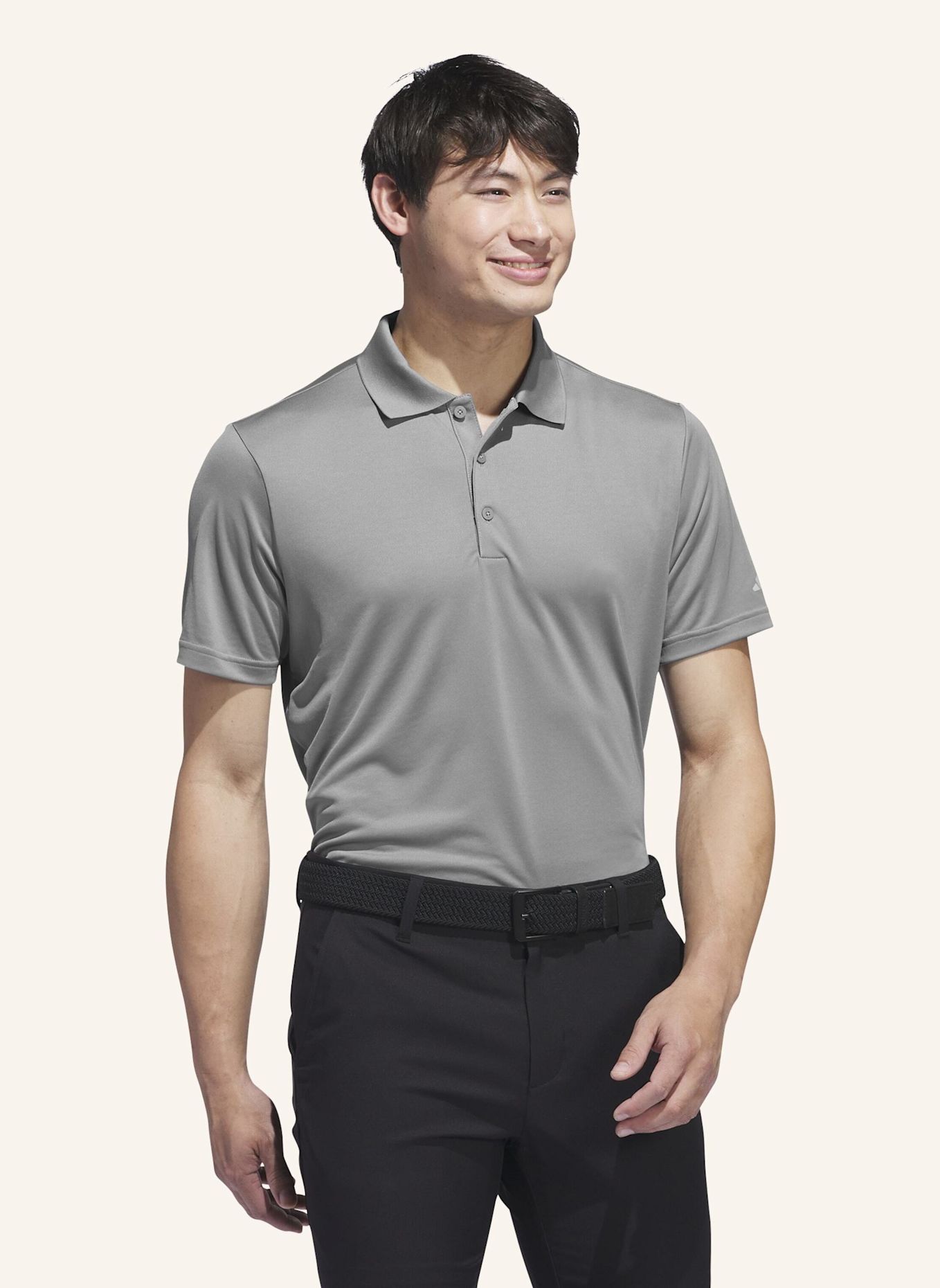 adidas CORE ADIDAS PERFORMANCE PRIMEGREEN POLOSHIRT: GRAU