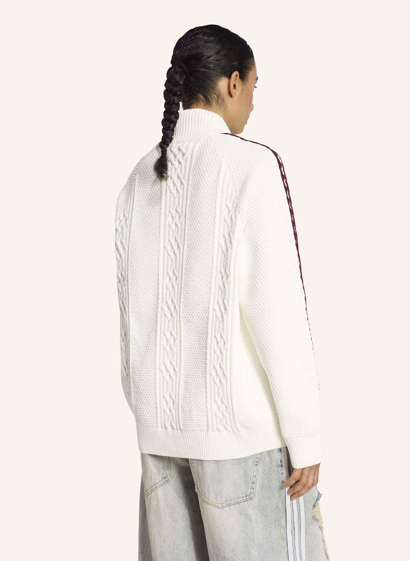 adidas Originals Strickjacke ARCHIVE CUTLINE KNIT: WEISS