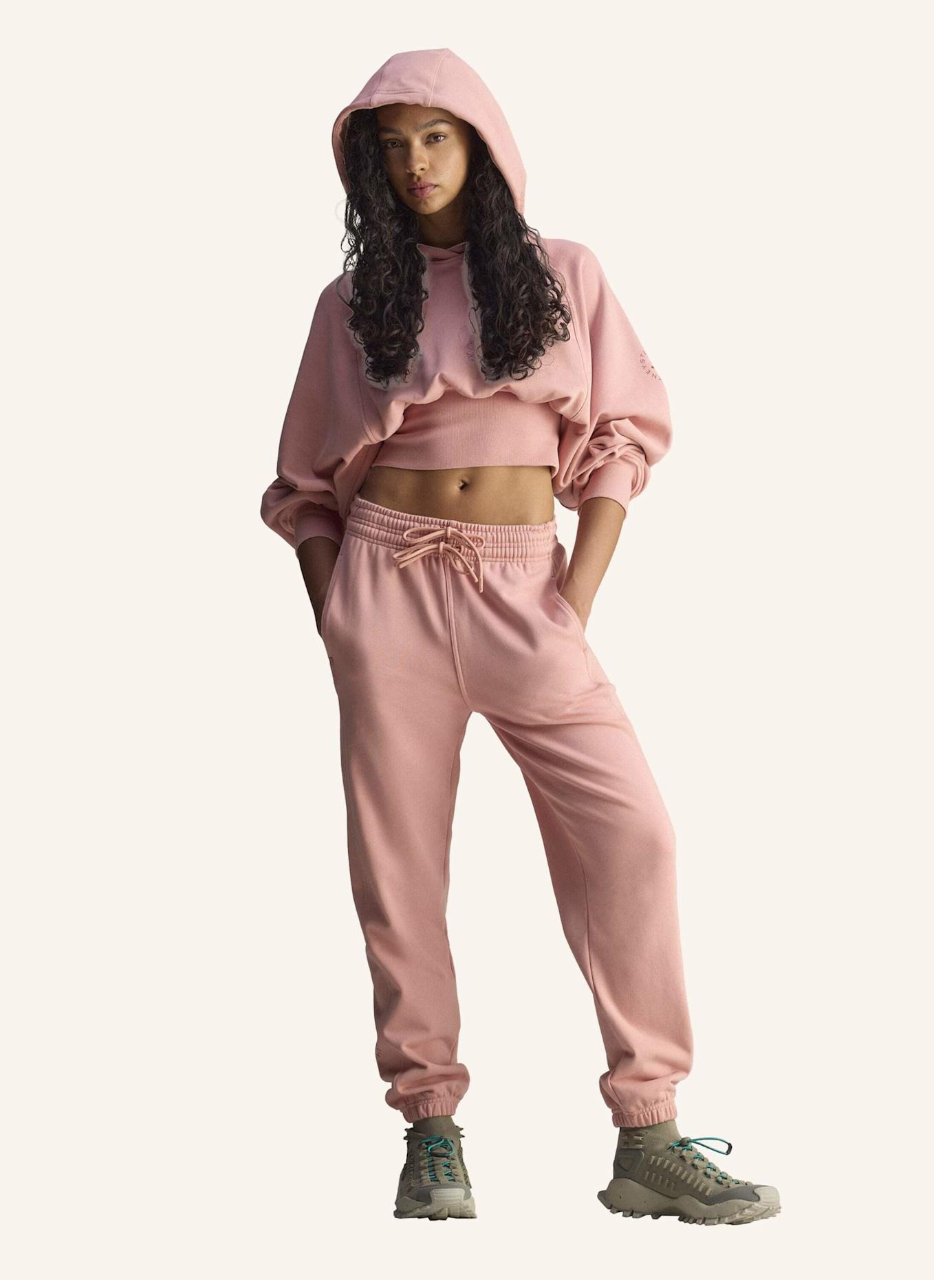 adidas by Stella McCartney ADIDAS BY STELLA MCCARTNEY CROPPED HOODIE: ROSA