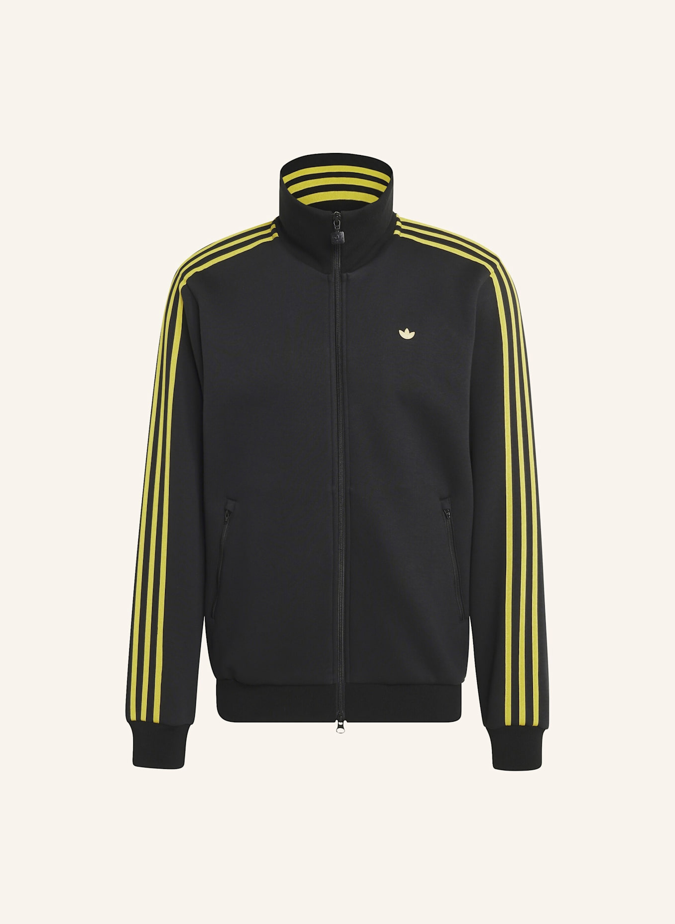 adidas Originals CLASSIC TIPPED STRIPES TRACKTOP: SCHWARZ