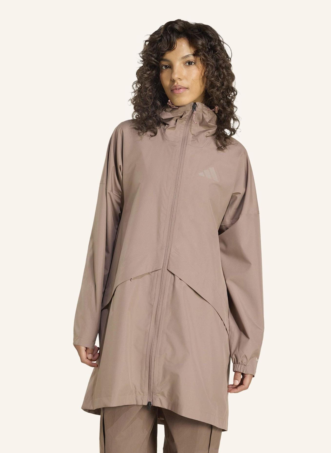 adidas TERREX Regenjacke MULTI: BRAUN