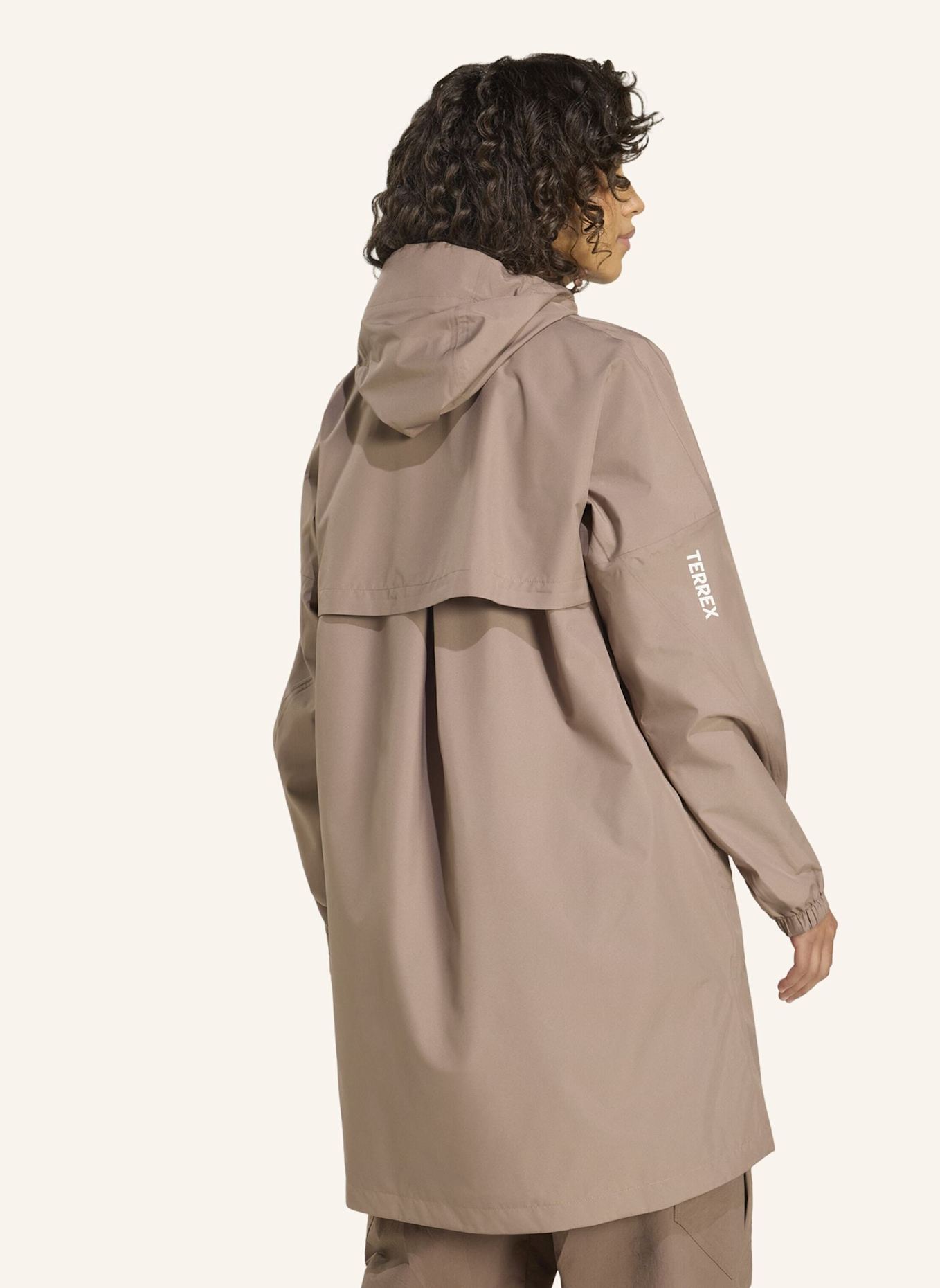 adidas TERREX Regenjacke MULTI: BRAUN