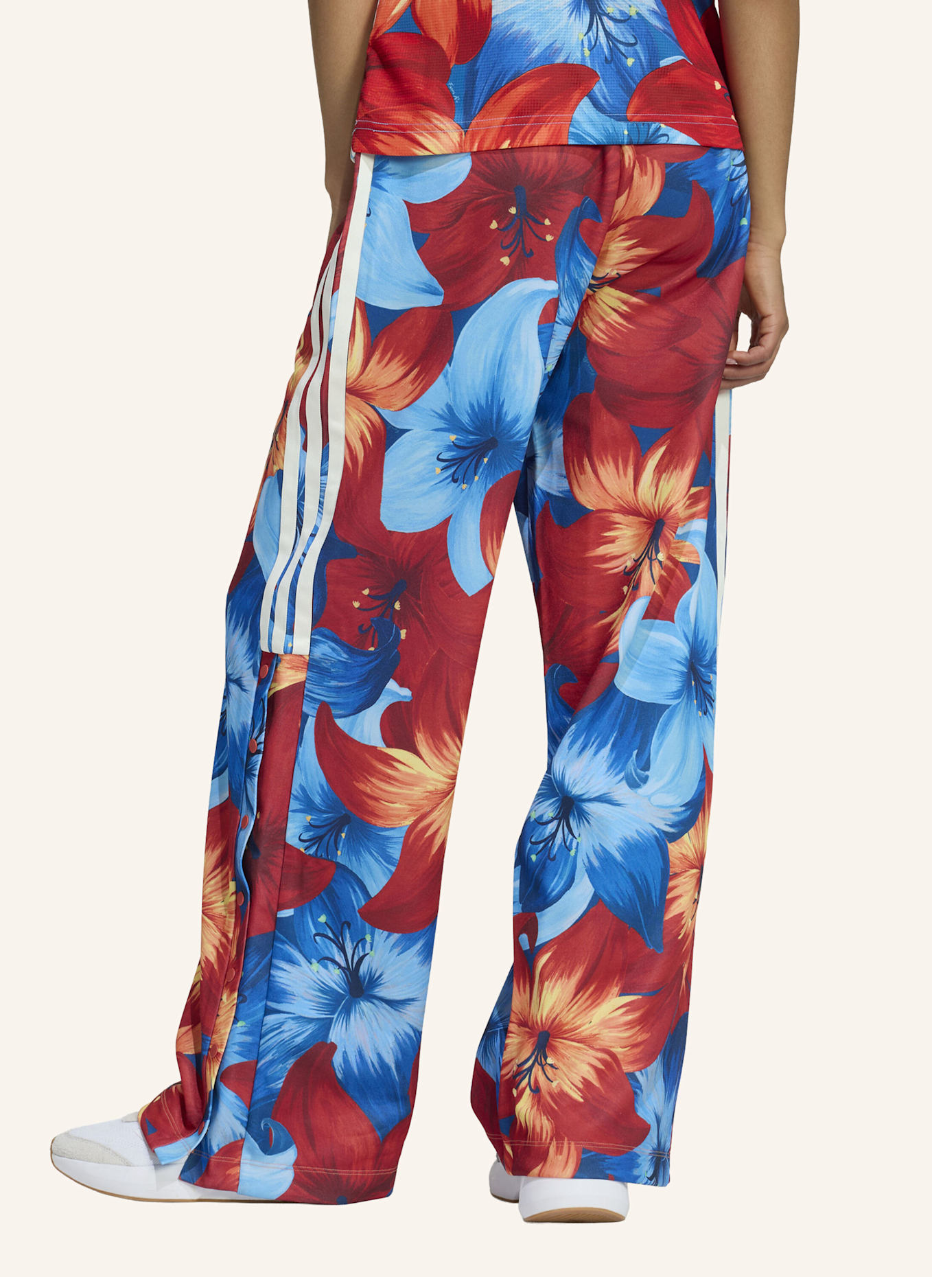 adidas ADIDAS X FARM RIO HOUSE OF TIRO TRAININGSHOSE: BLAU/ WEISS