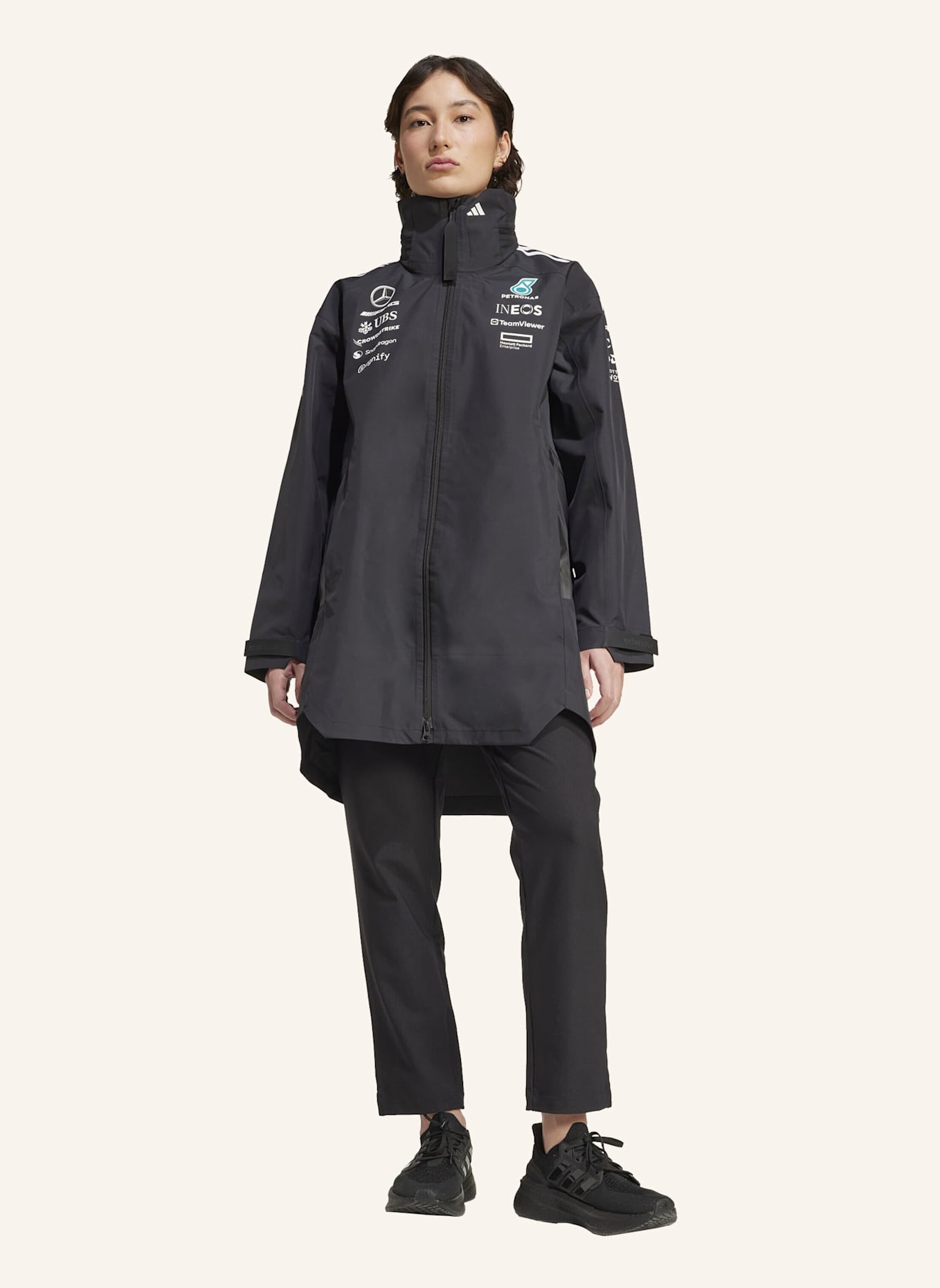 adidas MERCEDES - AMG PETRONAS FORMULA ONE TEAM MYSHELTER: SCHWARZ/ WEISS