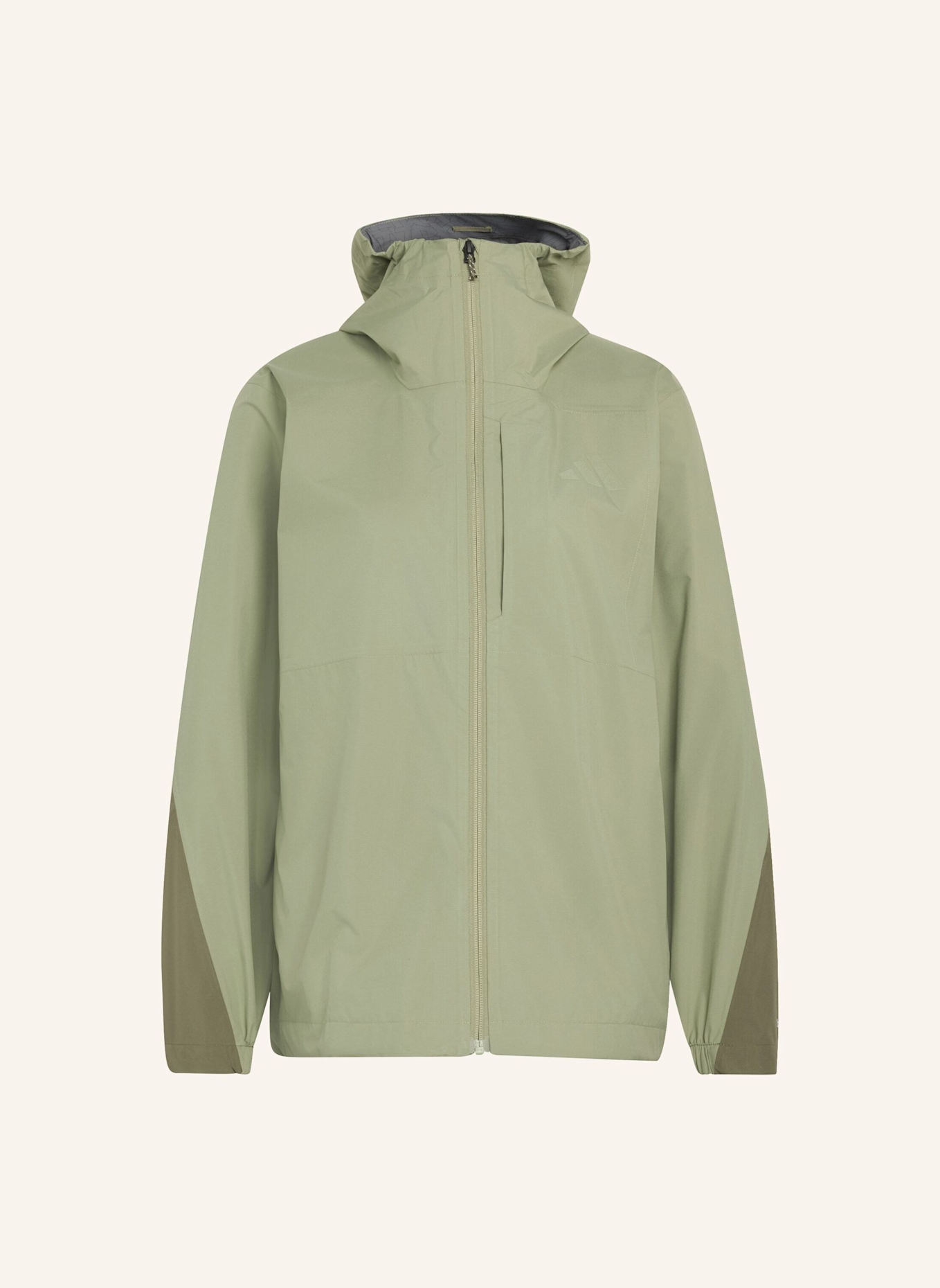 adidas TERREX TERREX MULTI 2.5 LAYER CLIMAPROOF REGENJACKE: GRÜN