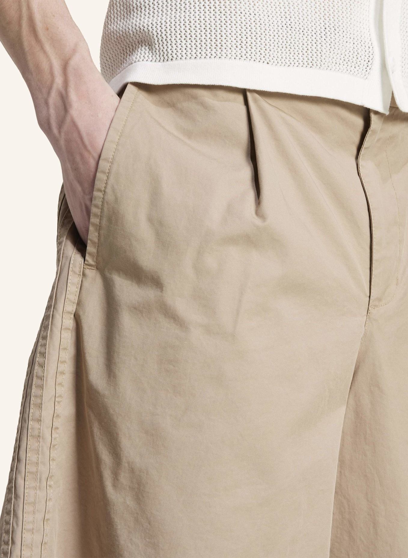 adidas Originals Shorts ORIGINALS WIDE LEG Regular Fit: BEIGE