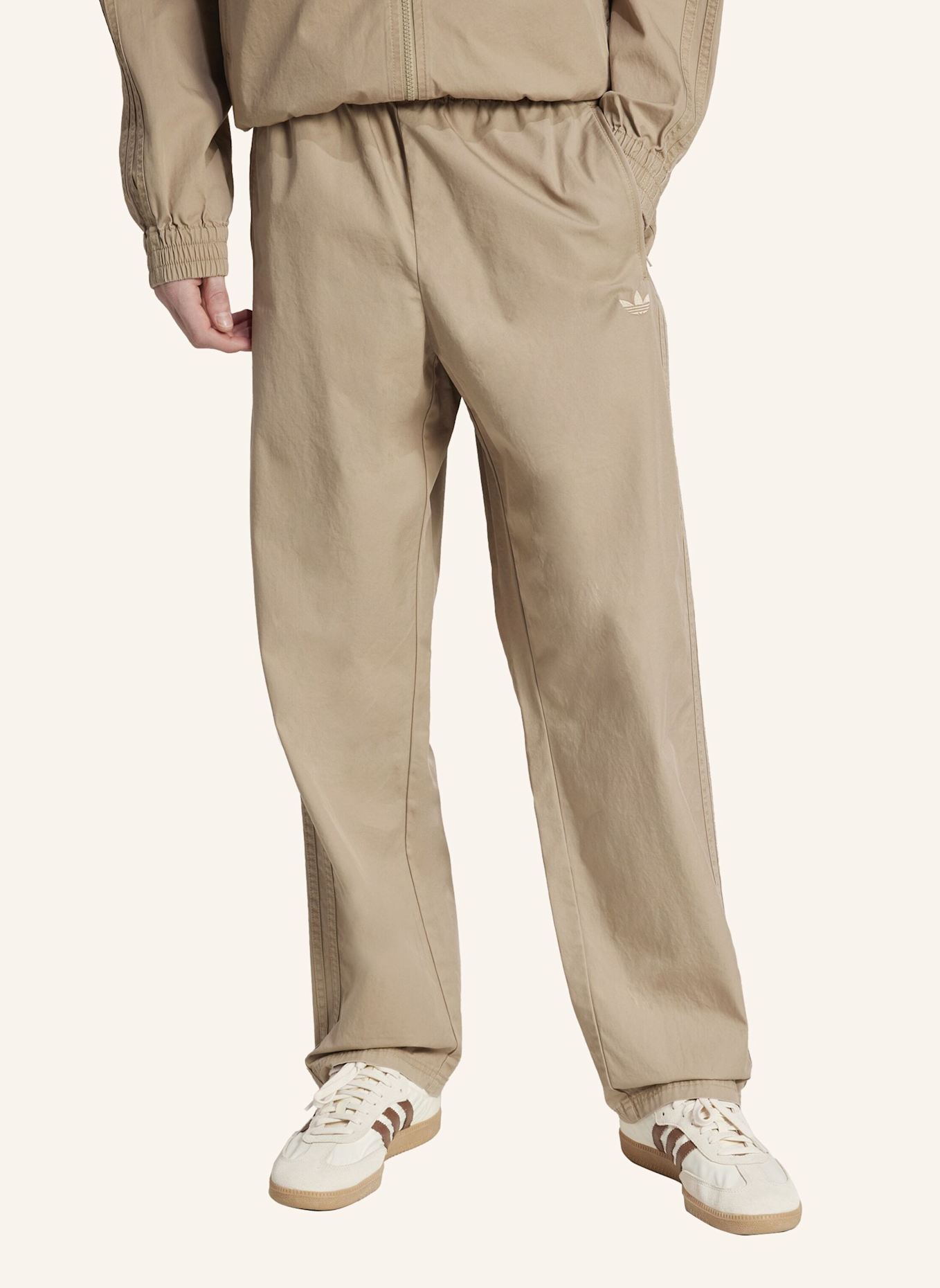 adidas Originals Track Pants ORIGINALS WOVEN FIREBIRD: BEIGE