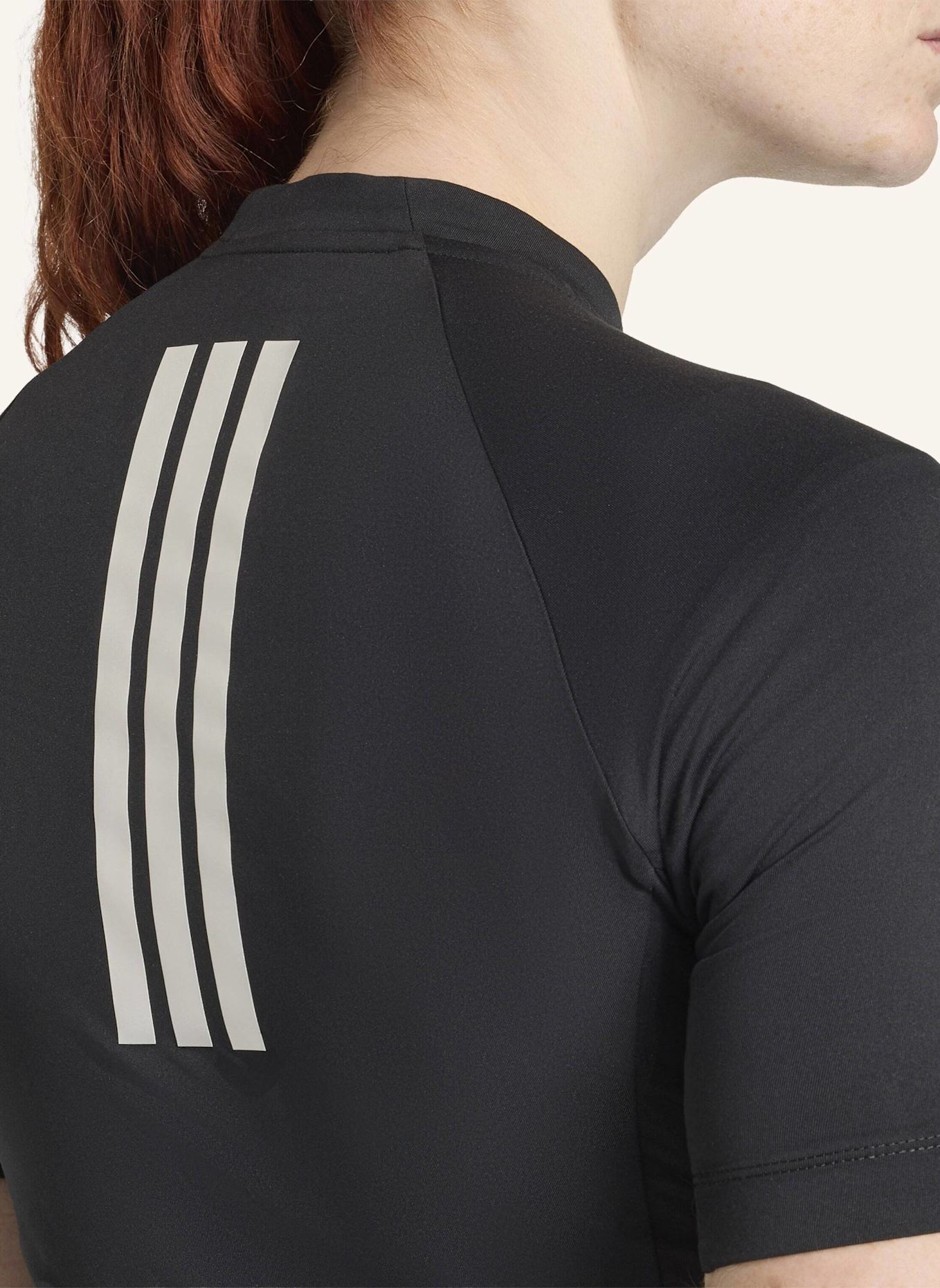 adidas ESSENTIALS FAHRRADTRIKOT: SCHWARZ