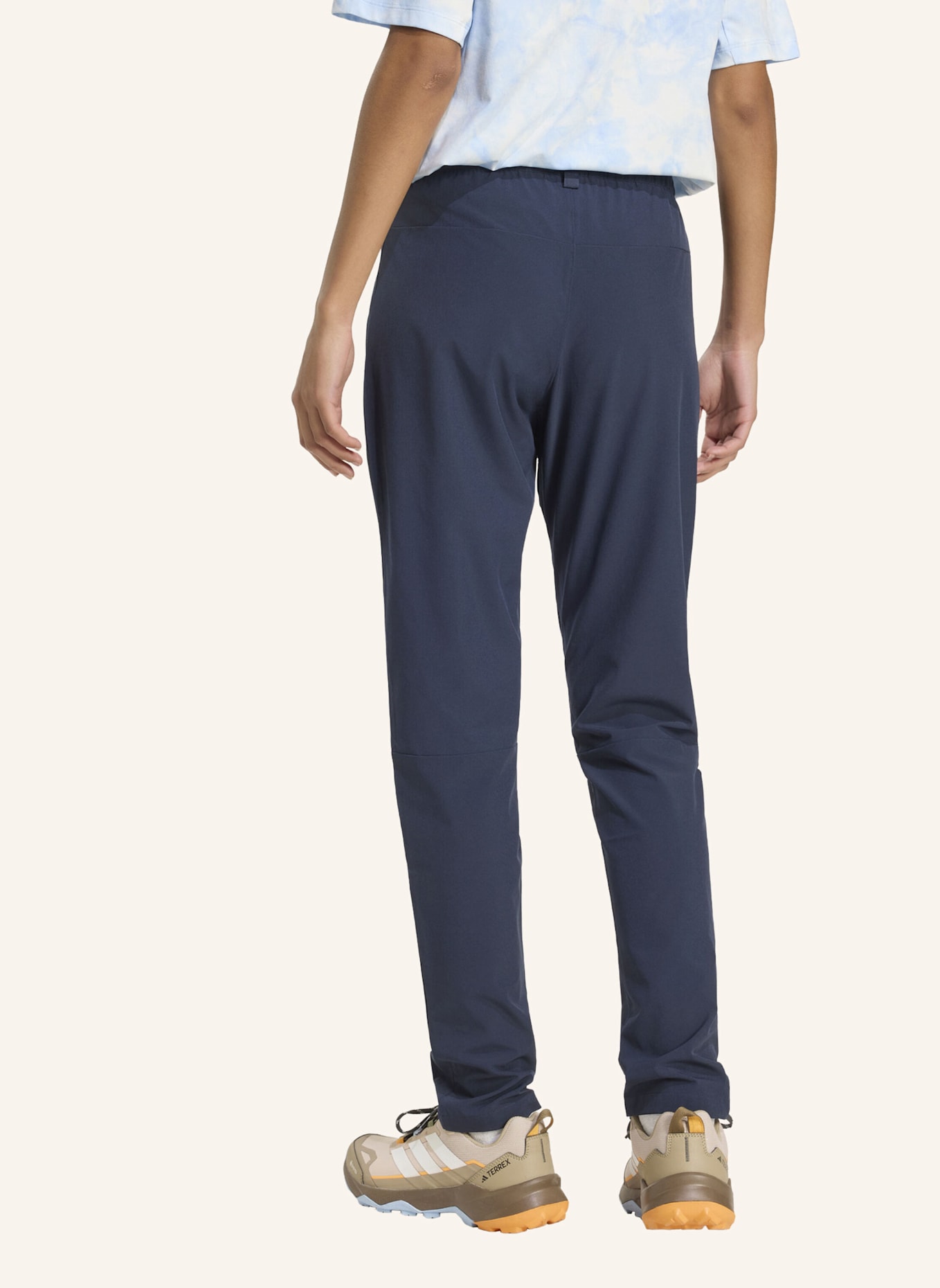 adidas TERREX MULTI ESSENTIALS STRETCH HOSE: BLAU