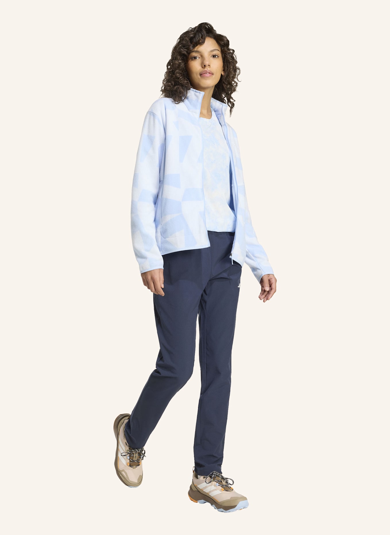 adidas TERREX MULTI ESSENTIALS STRETCH HOSE: BLAU