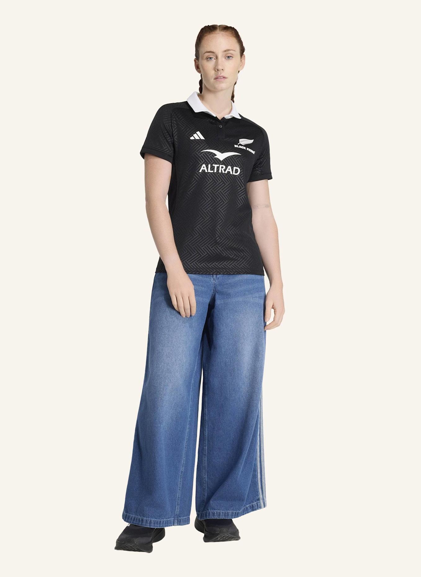 adidas BLACK FERNS HEIMTRIKOT FRAUEN: SCHWARZ