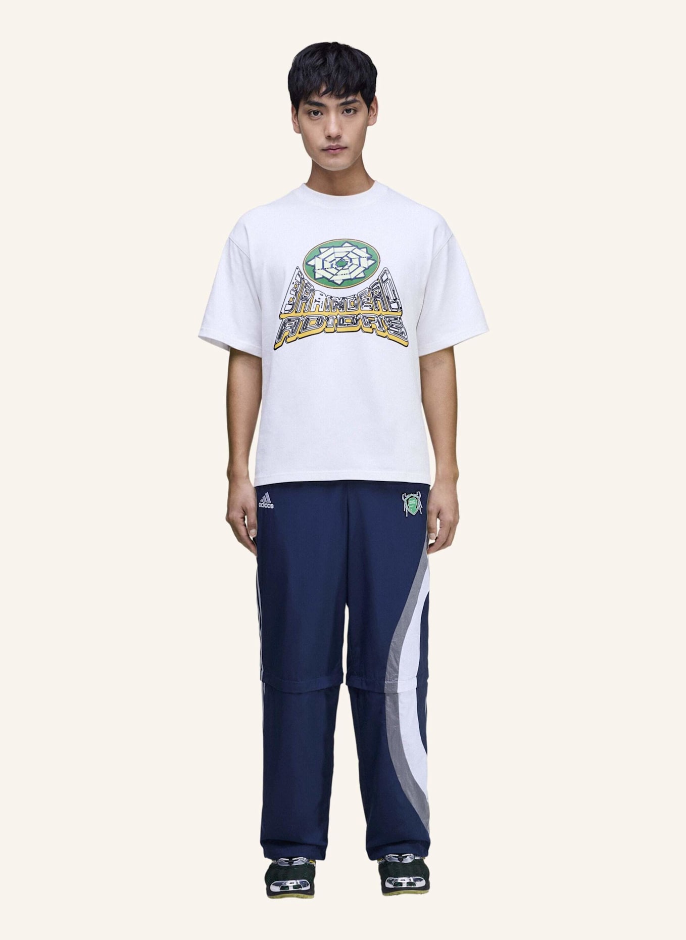 adidas Originals BRAIN DEAD TRAININGSHOSE: BLAU